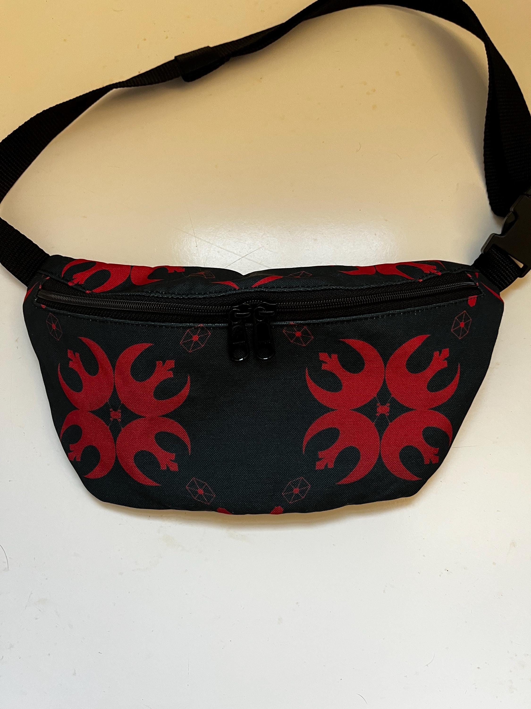 Black Jedi Emblems Crossbody Pouch, view 2