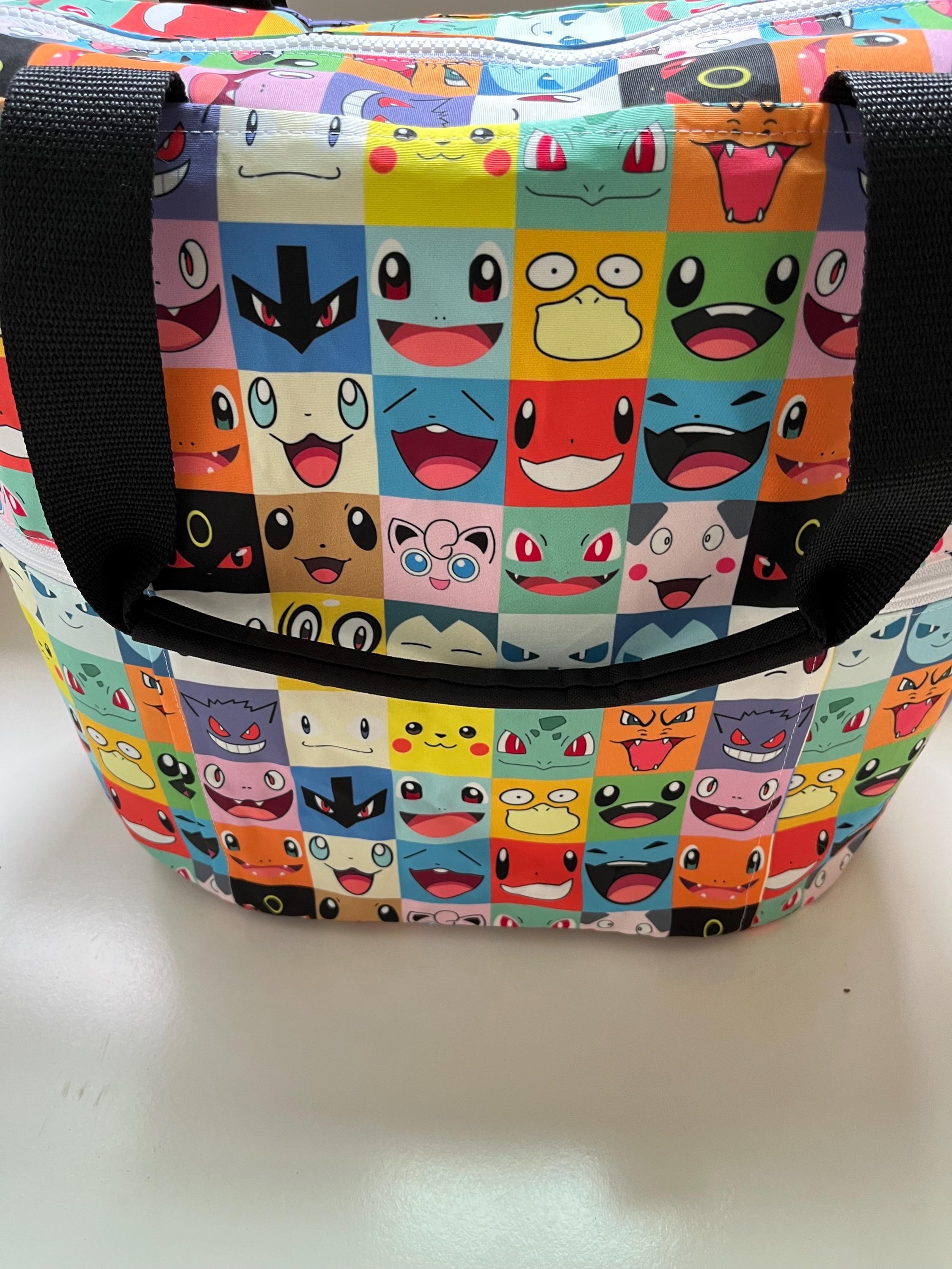 Poke Faces Washable Tote Shopping Bag, view 8