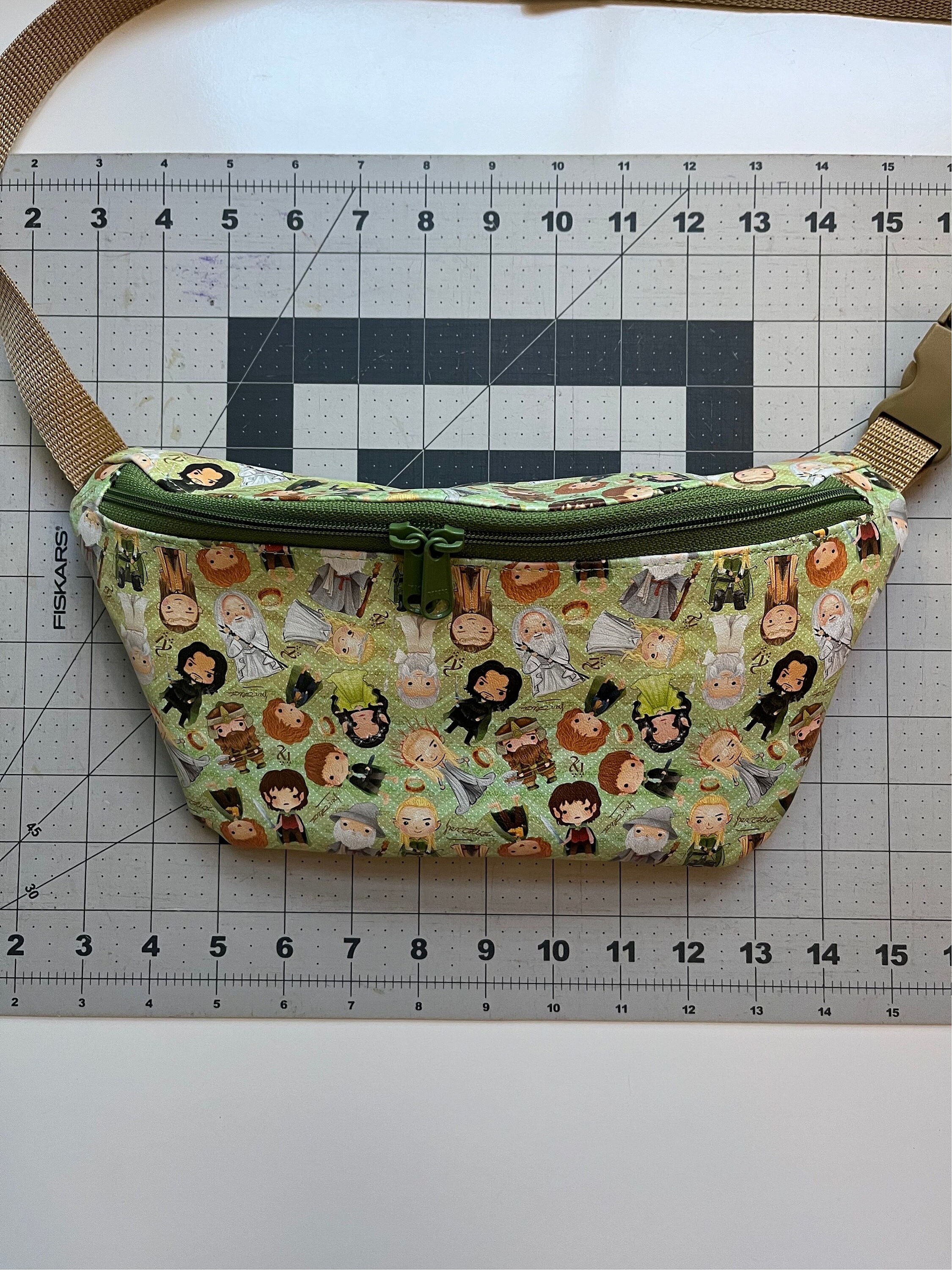 Elves, Wizards, Little Folk Vinyl Crossbody Pouch, view 3