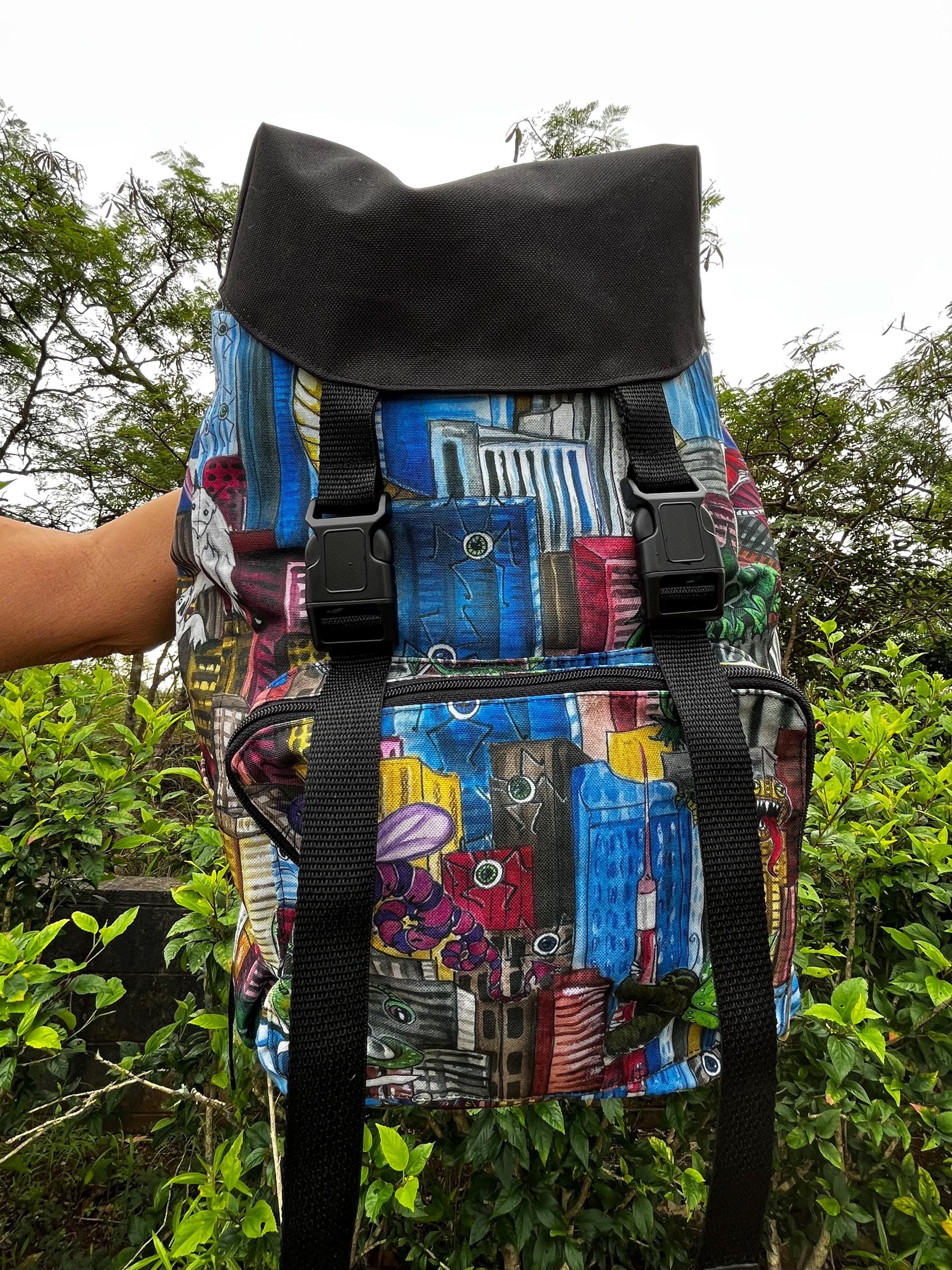 Kaiju Recycled Canvas Rucksack