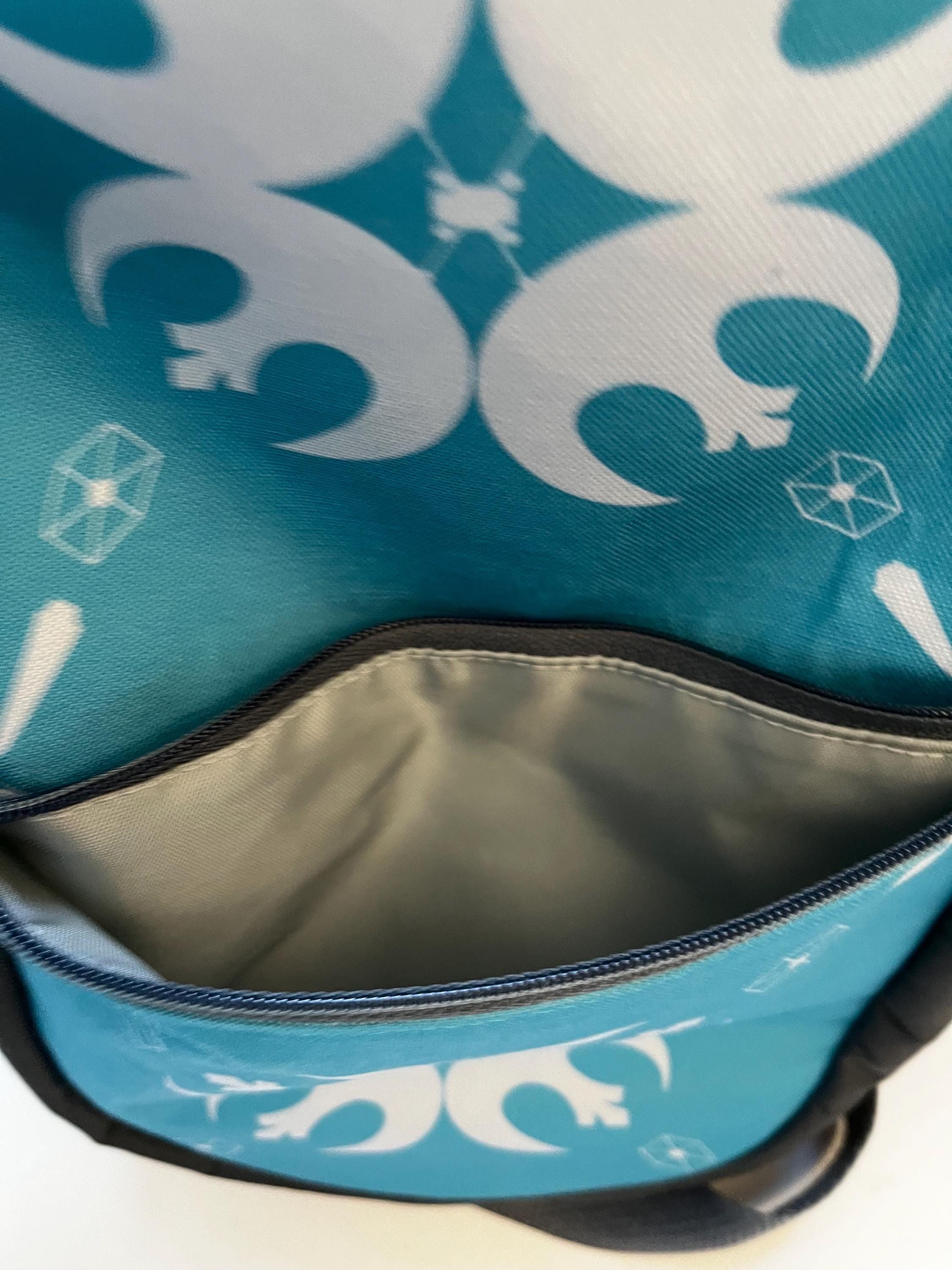 Blue Jedi Emblems Bullet Sling-pack Backpack, view 3