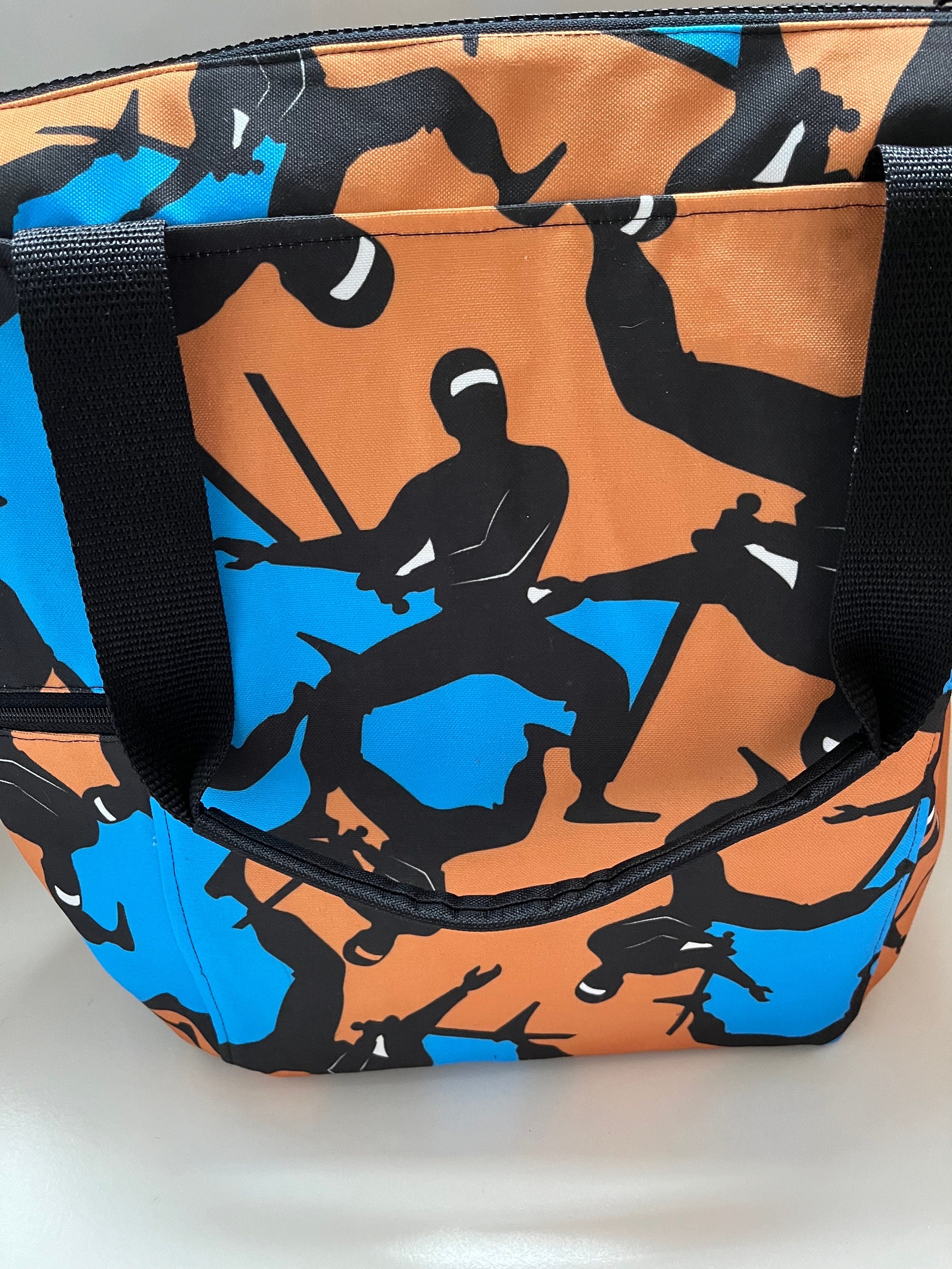 Ninjas Washable Tote Shopping Bag, view 3