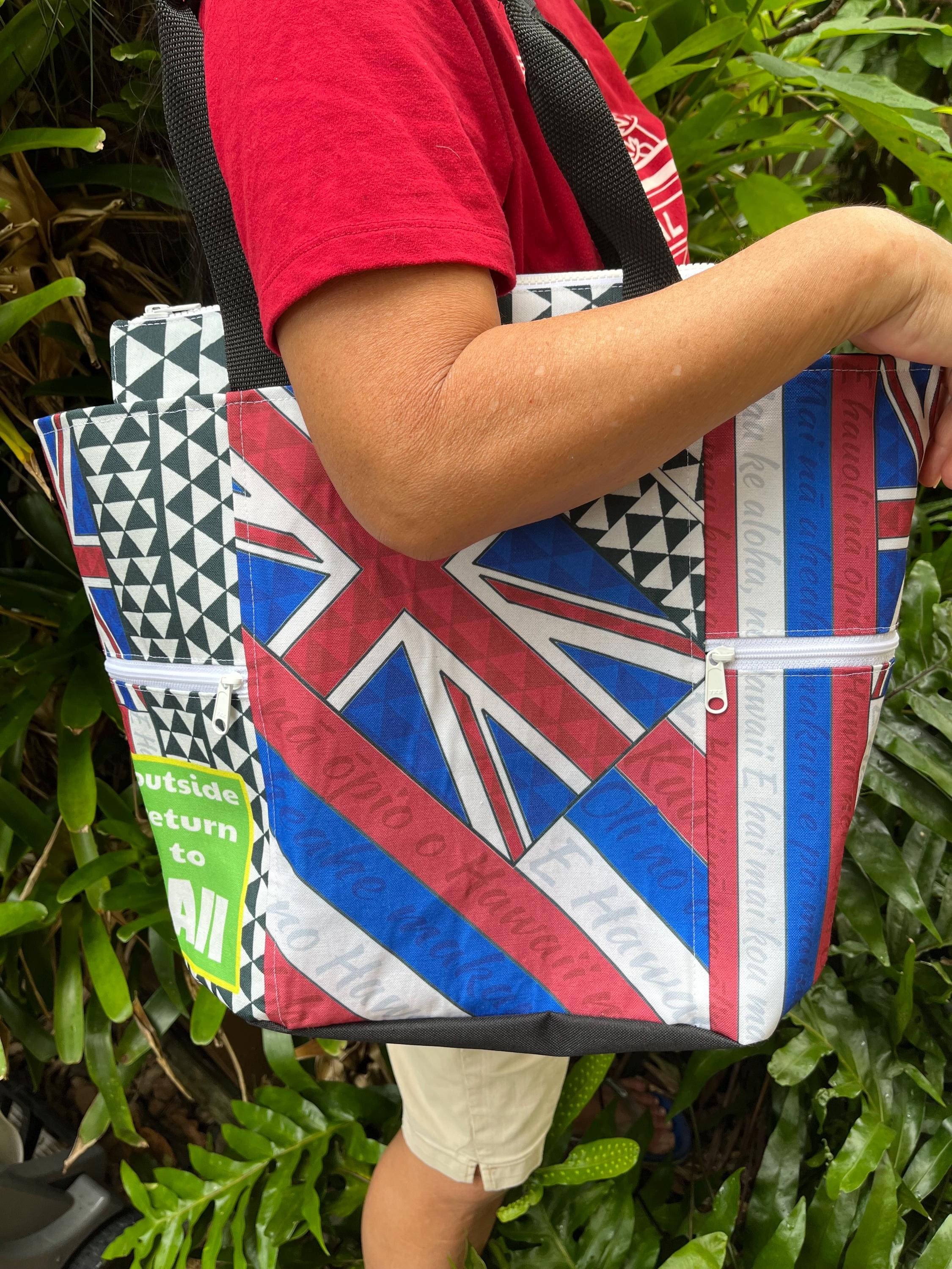 Hawai’i Aloha [Luggage Sleeve] Washable Tote Shopping Bag