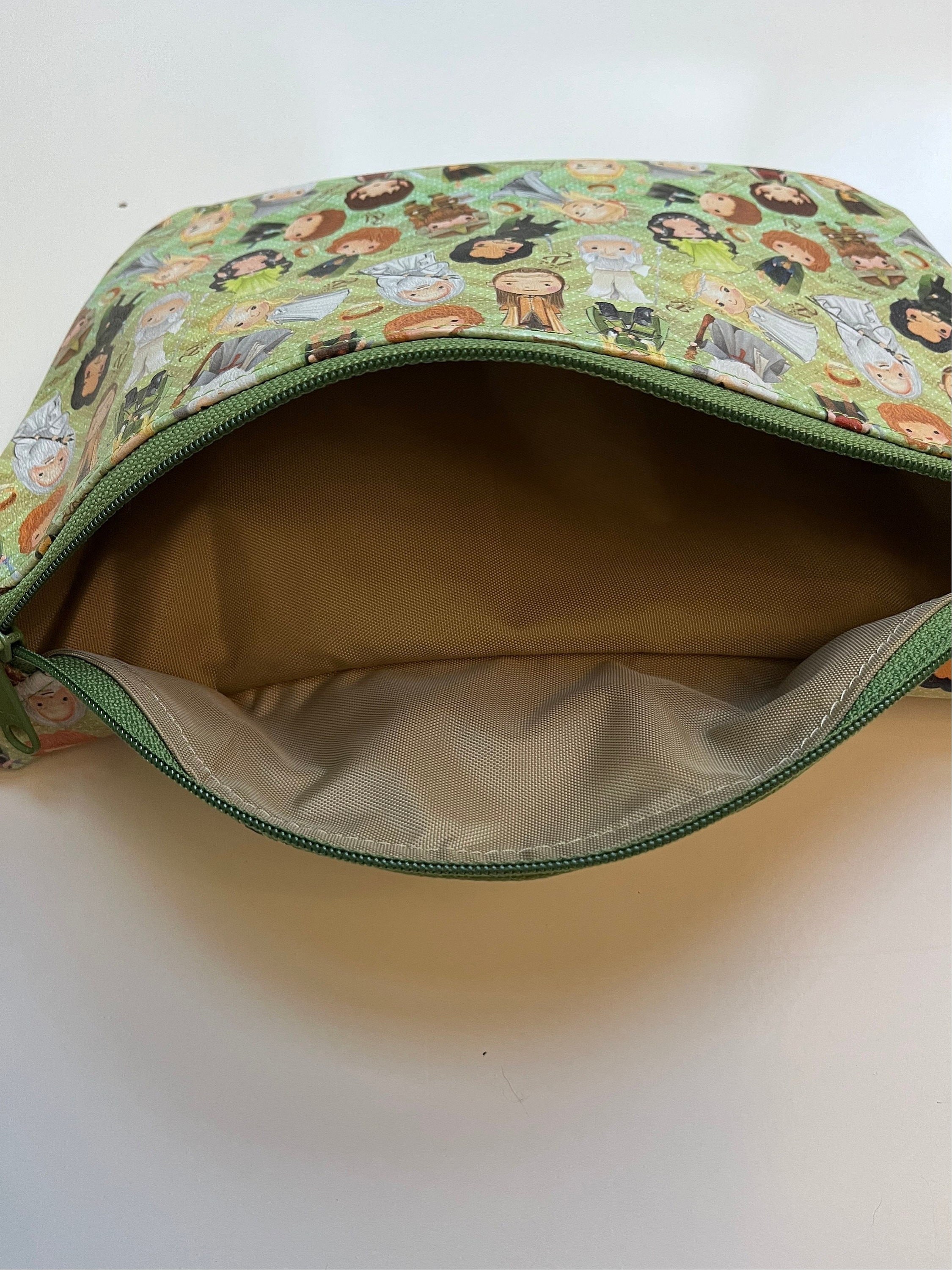 Elves, Wizards, Little Folk Vinyl Crossbody Pouch, view 6