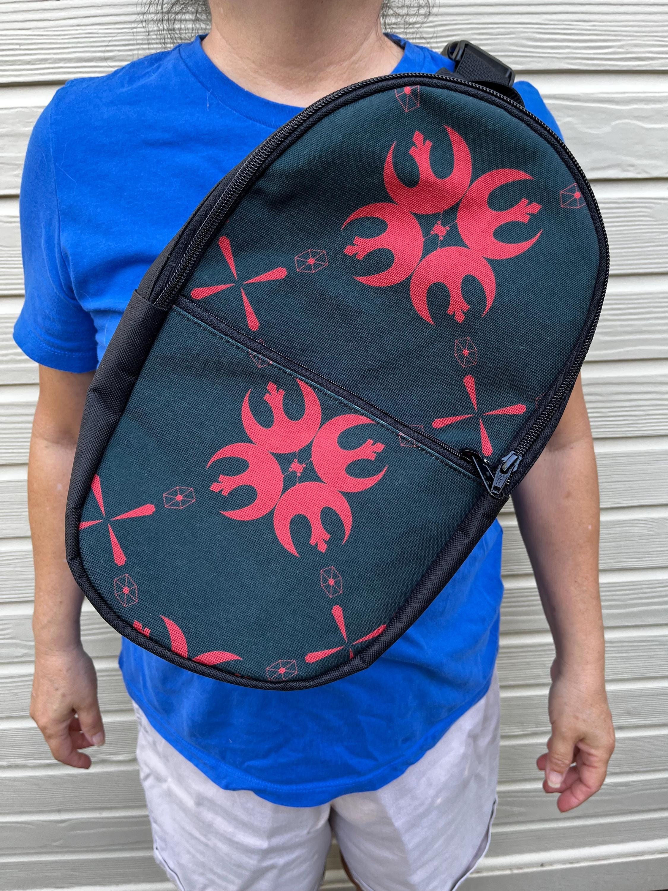 Black Jedi Emblems Bullet Sling-pack Backpack