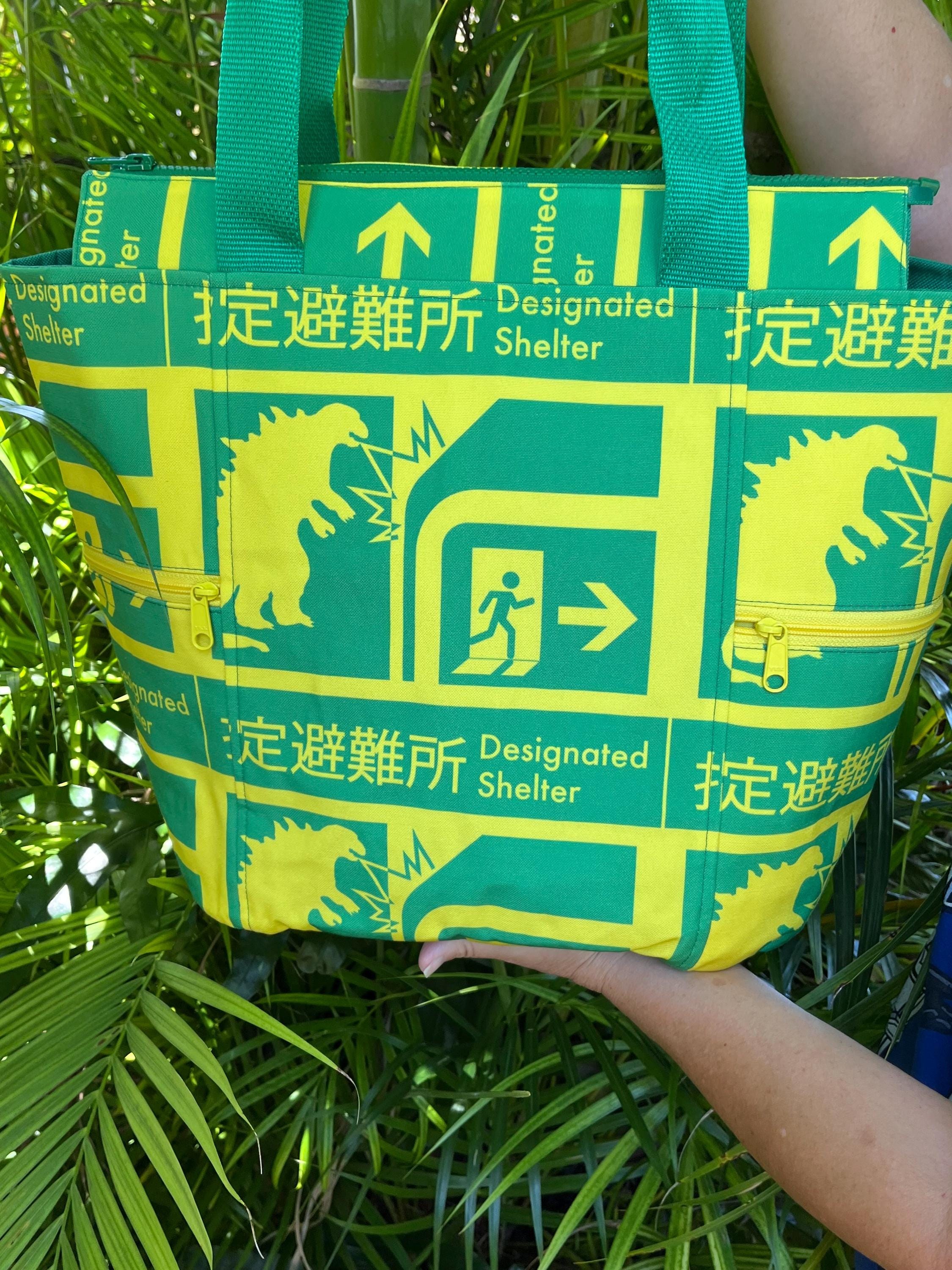 Designated Shelter (smaller print) Washable Tote Shopping Bag