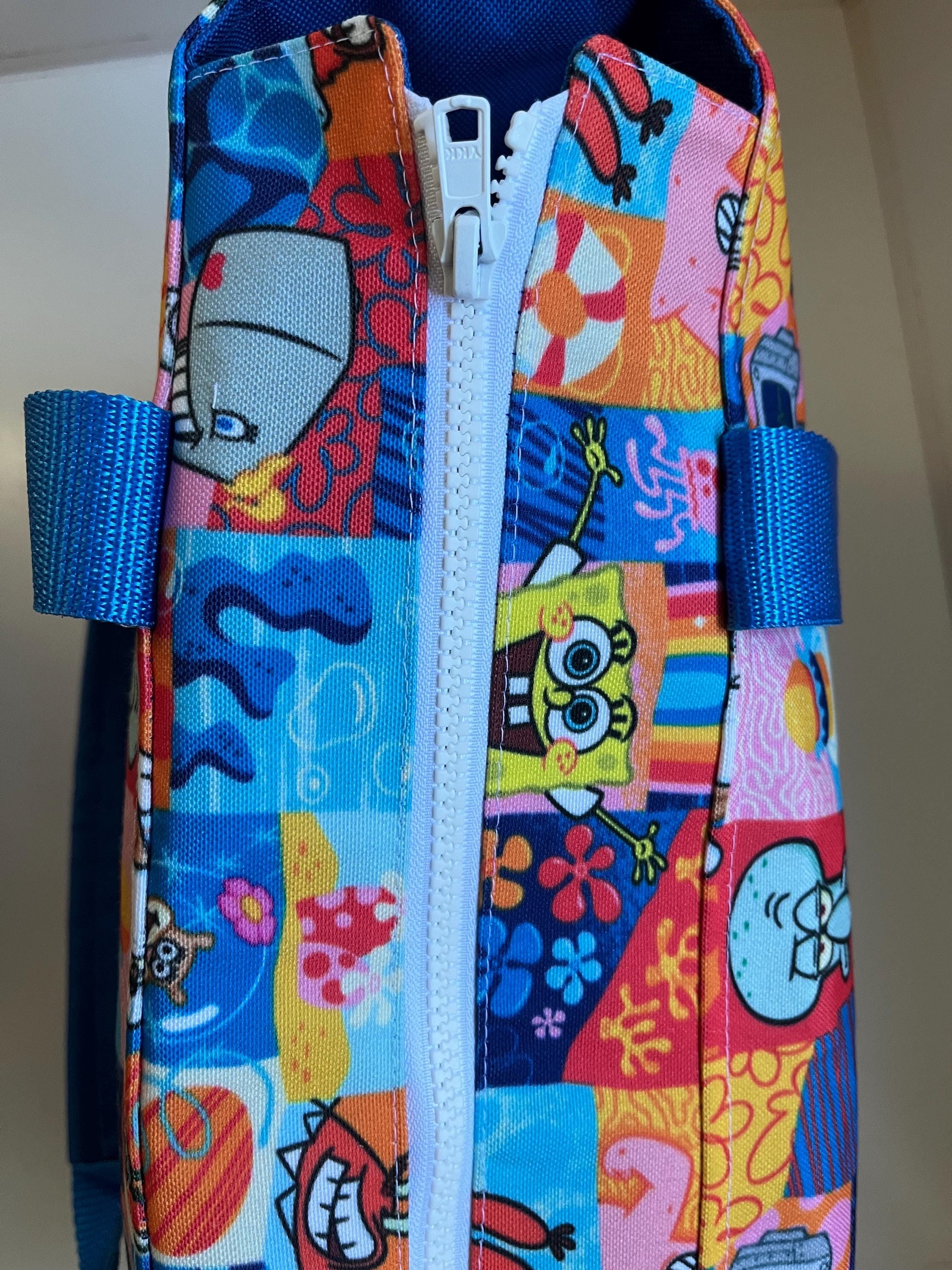 Coral Reef Cartoon Washable Tote Shopping Bag, view 5