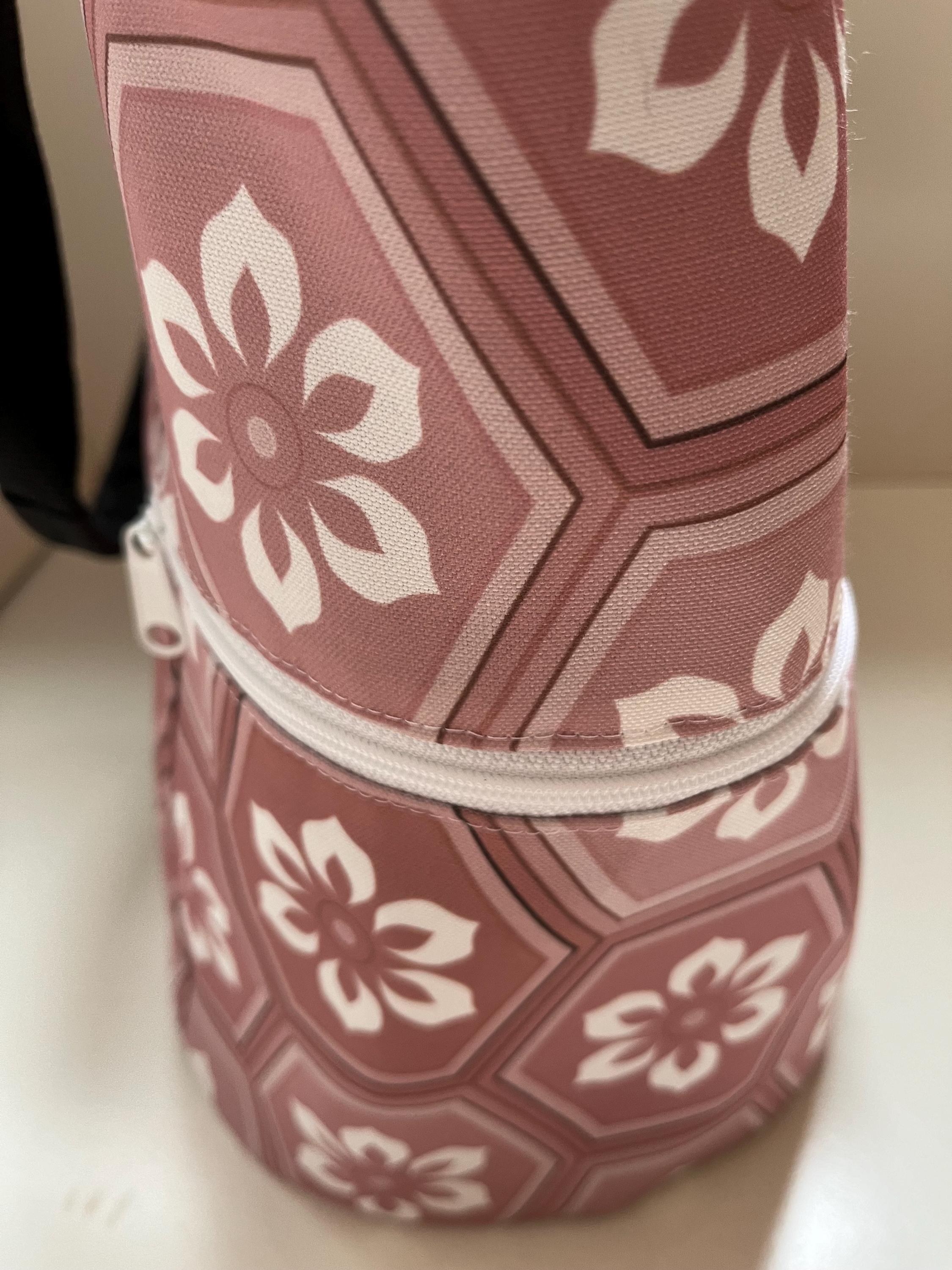 Hexagonal Kimono Print Washable Tote Shopping Bag, view 4