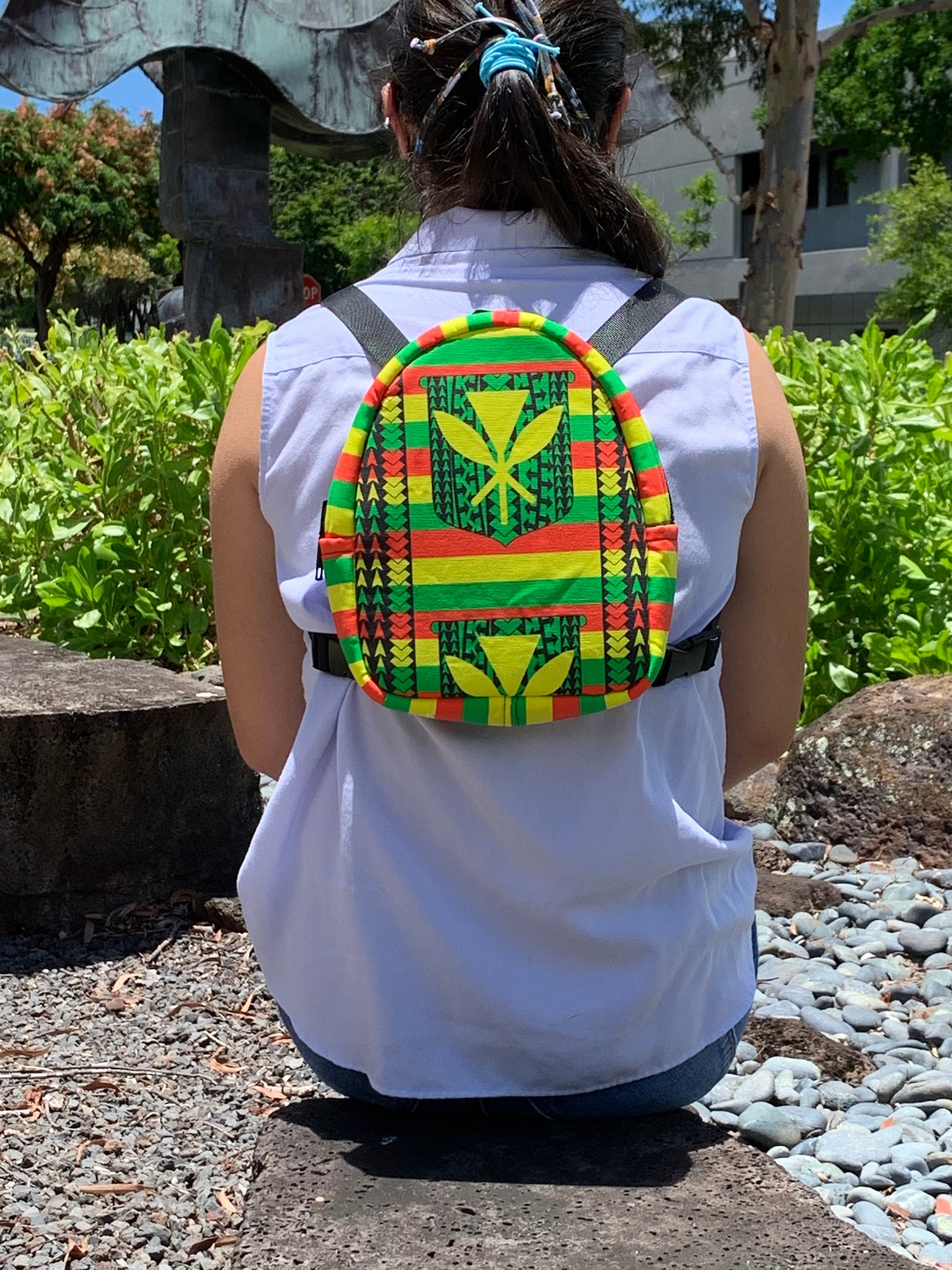 Kanaka Maoli Mini Backpack, view 4