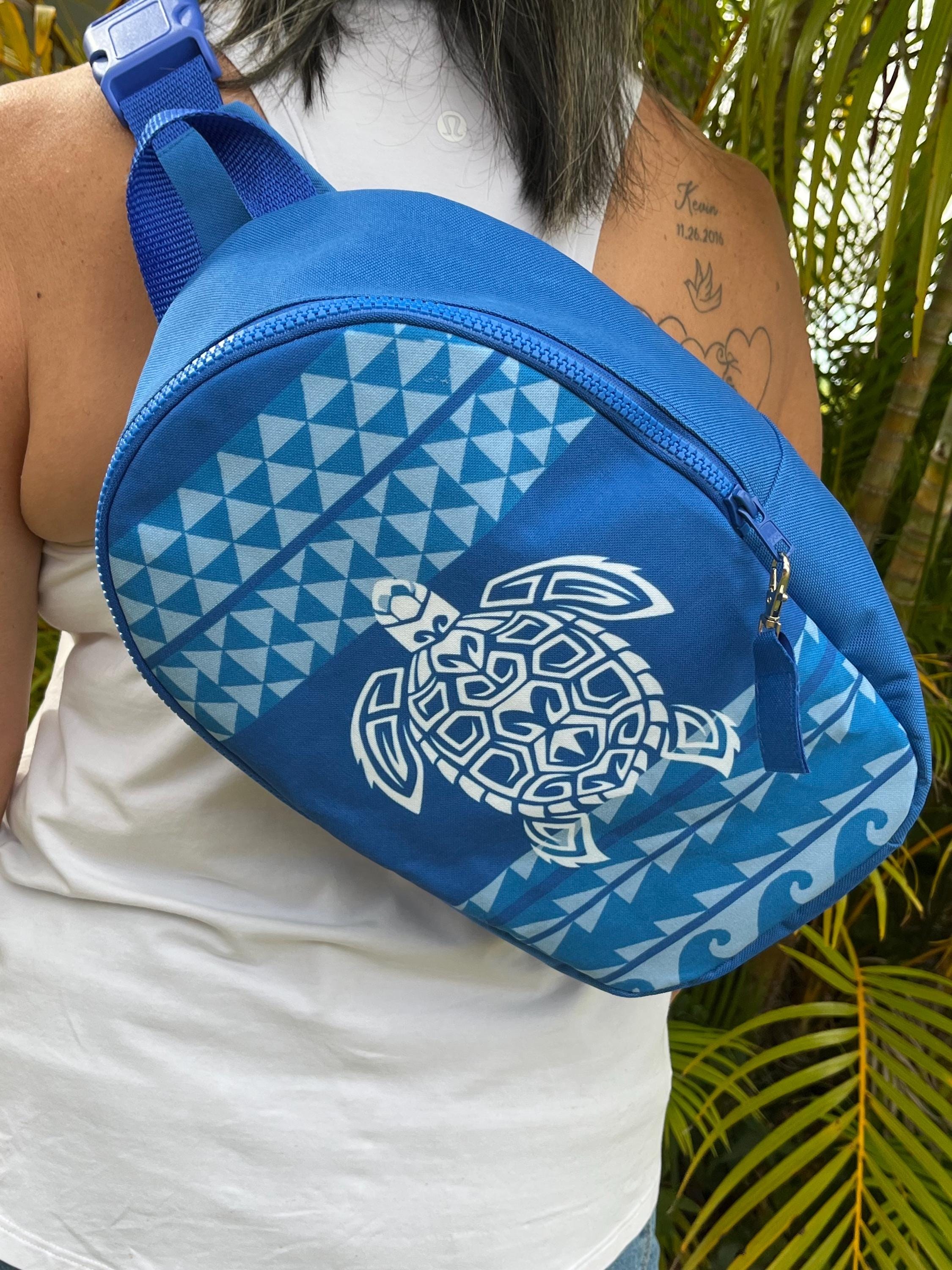 Honu Turtle Tattoo Bullet Sling-pack Backpack, view 2