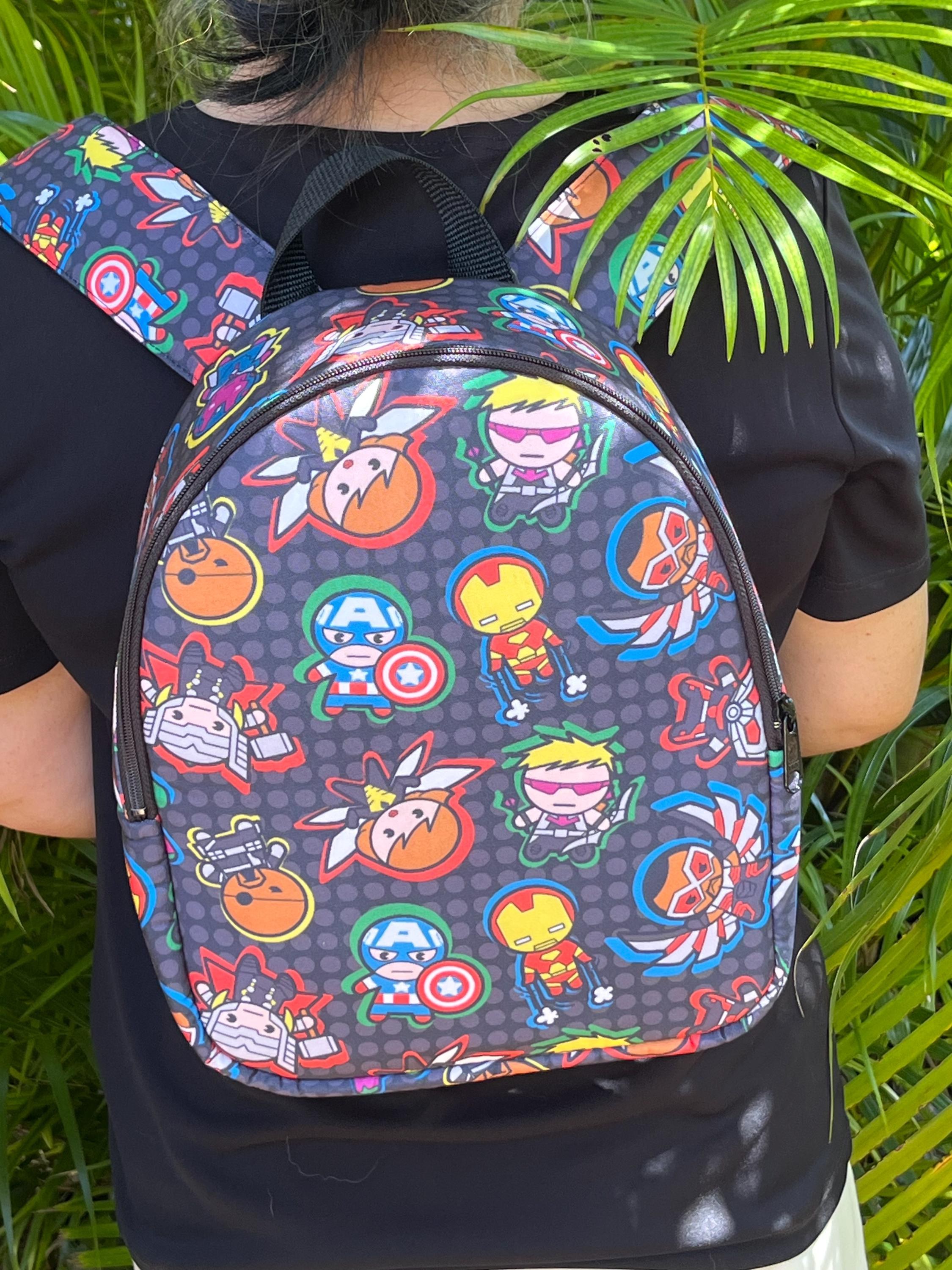 Marvelous Heroes (Child-sized) Mini Backpack, view 2
