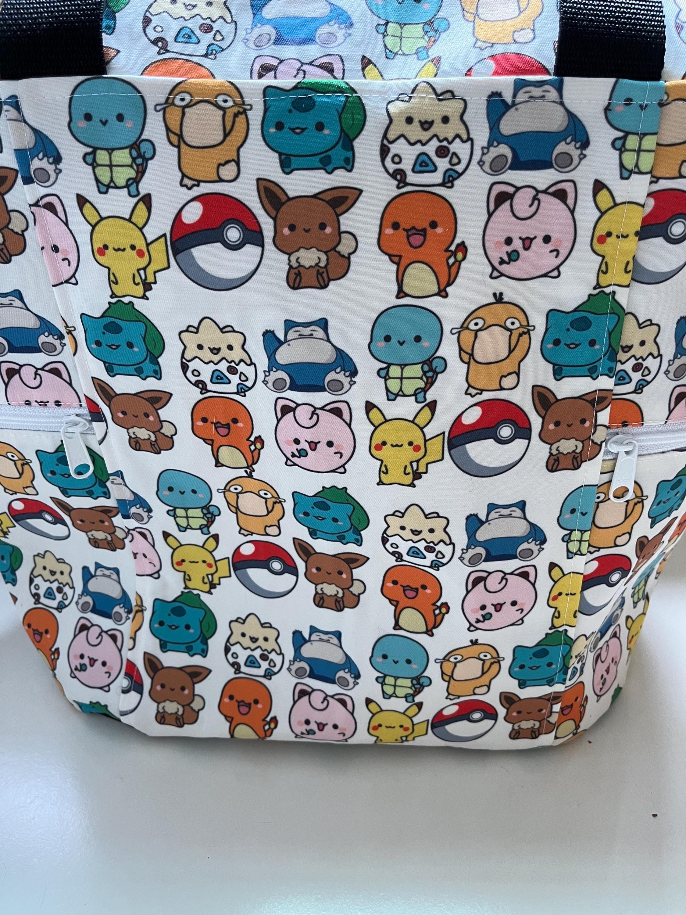 Poke Babies Washable Tote Shopping Bag, view 3