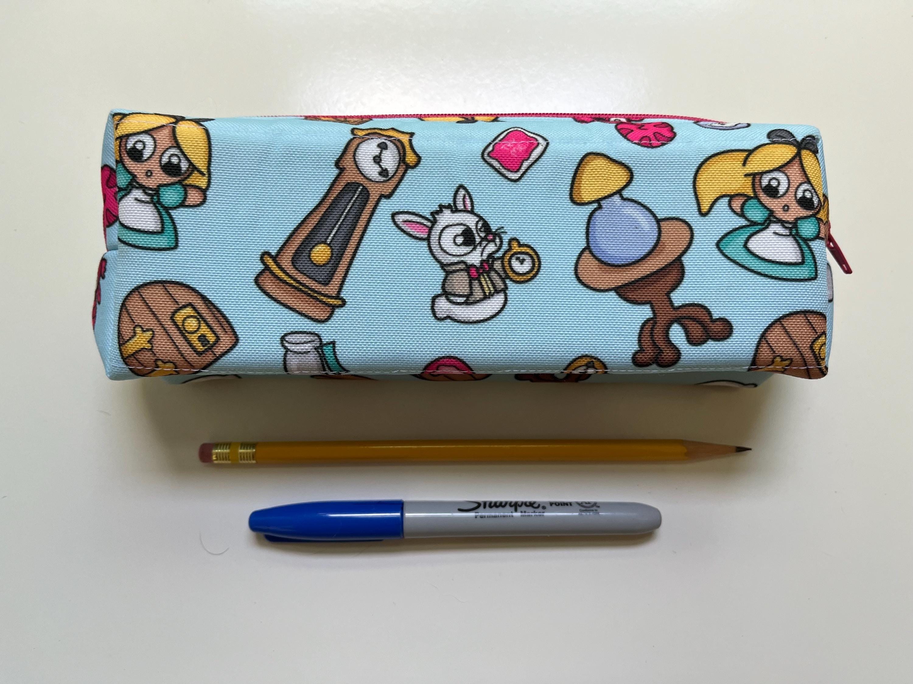Kawaii Alice Double Zip Pencil Case, view 3