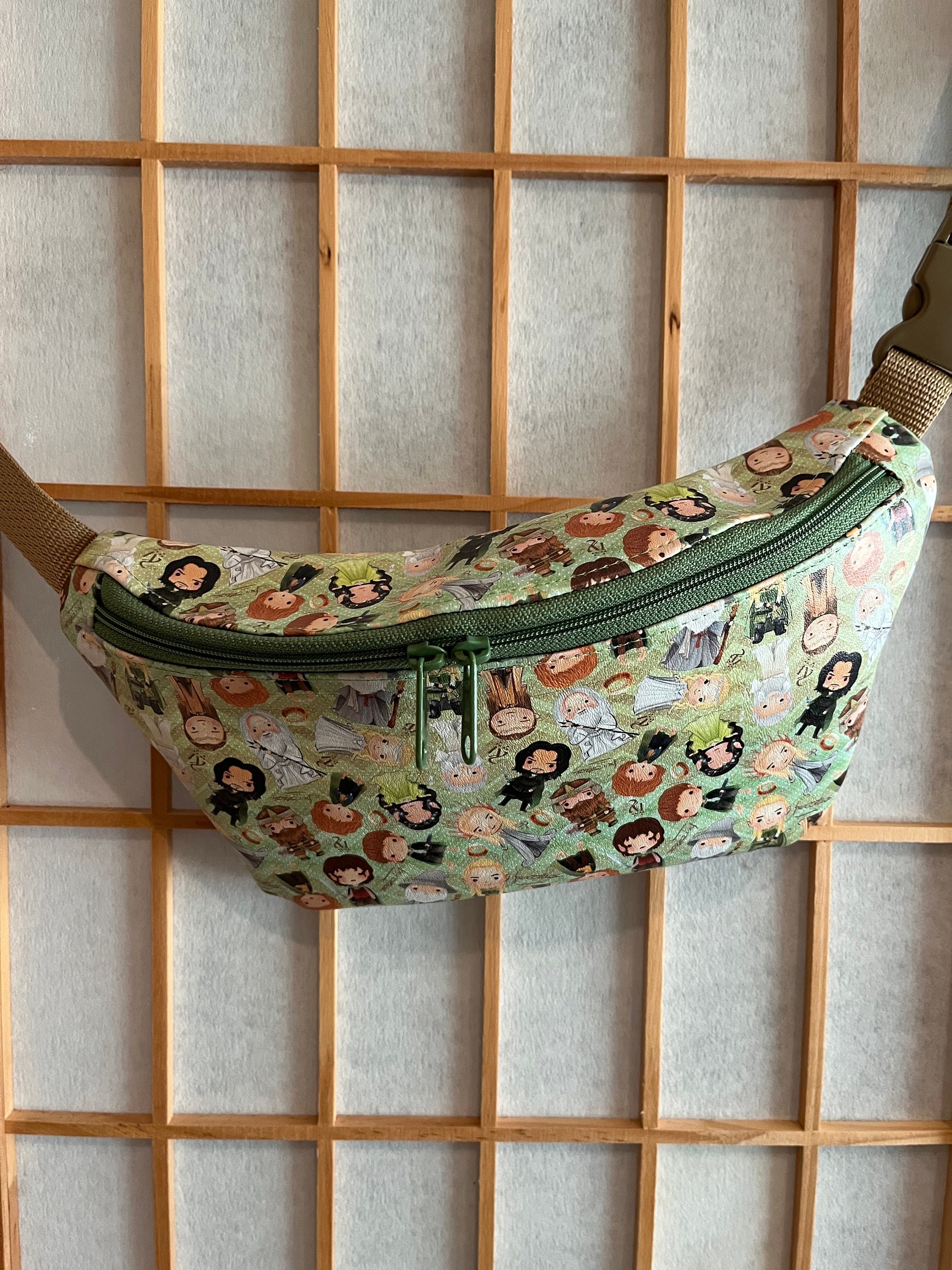 Elves, Wizards, Little Folk Vinyl Crossbody Pouch, view 7