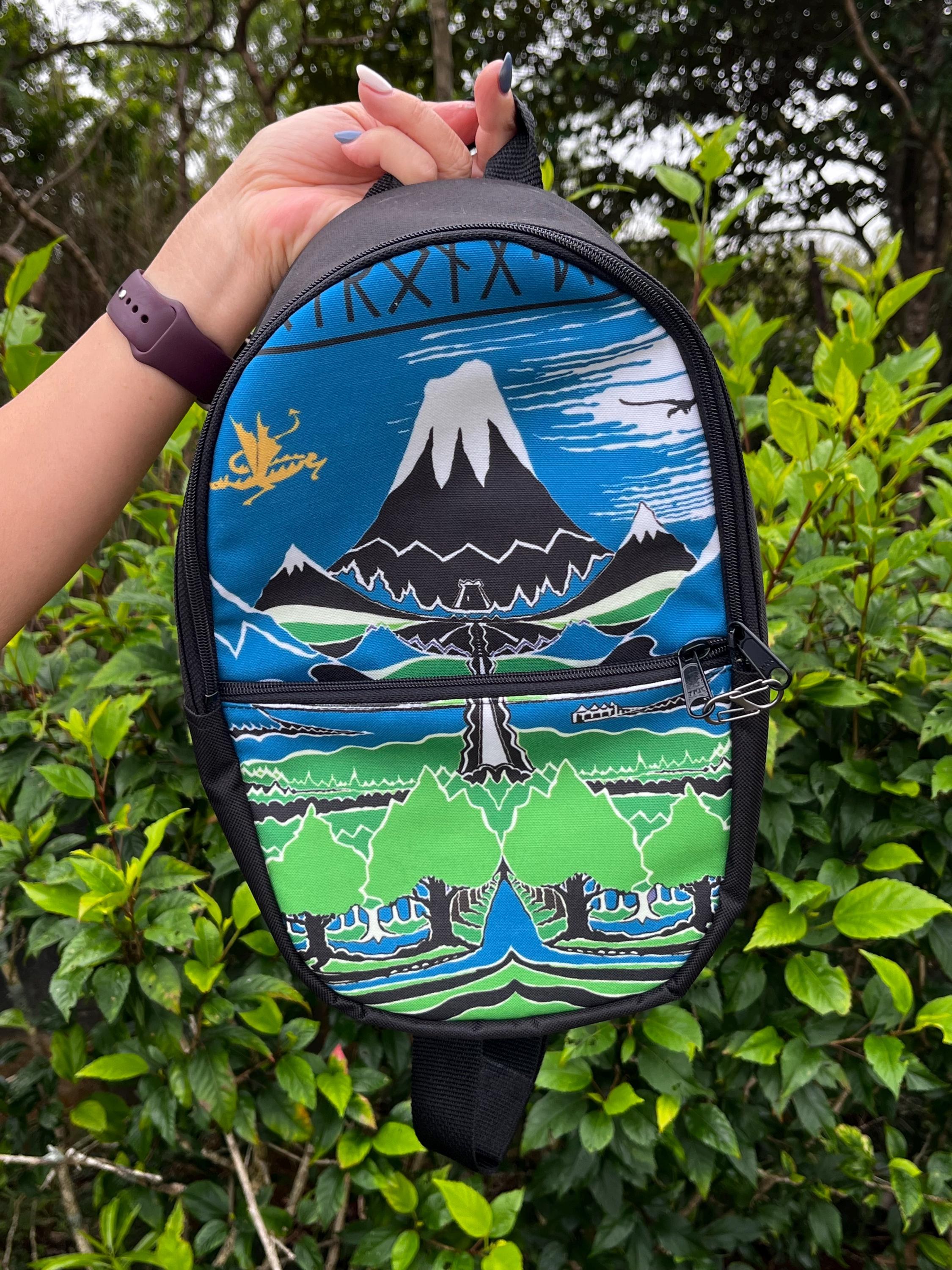 Cover Art Bullet Sling-pack Backpack, view 9