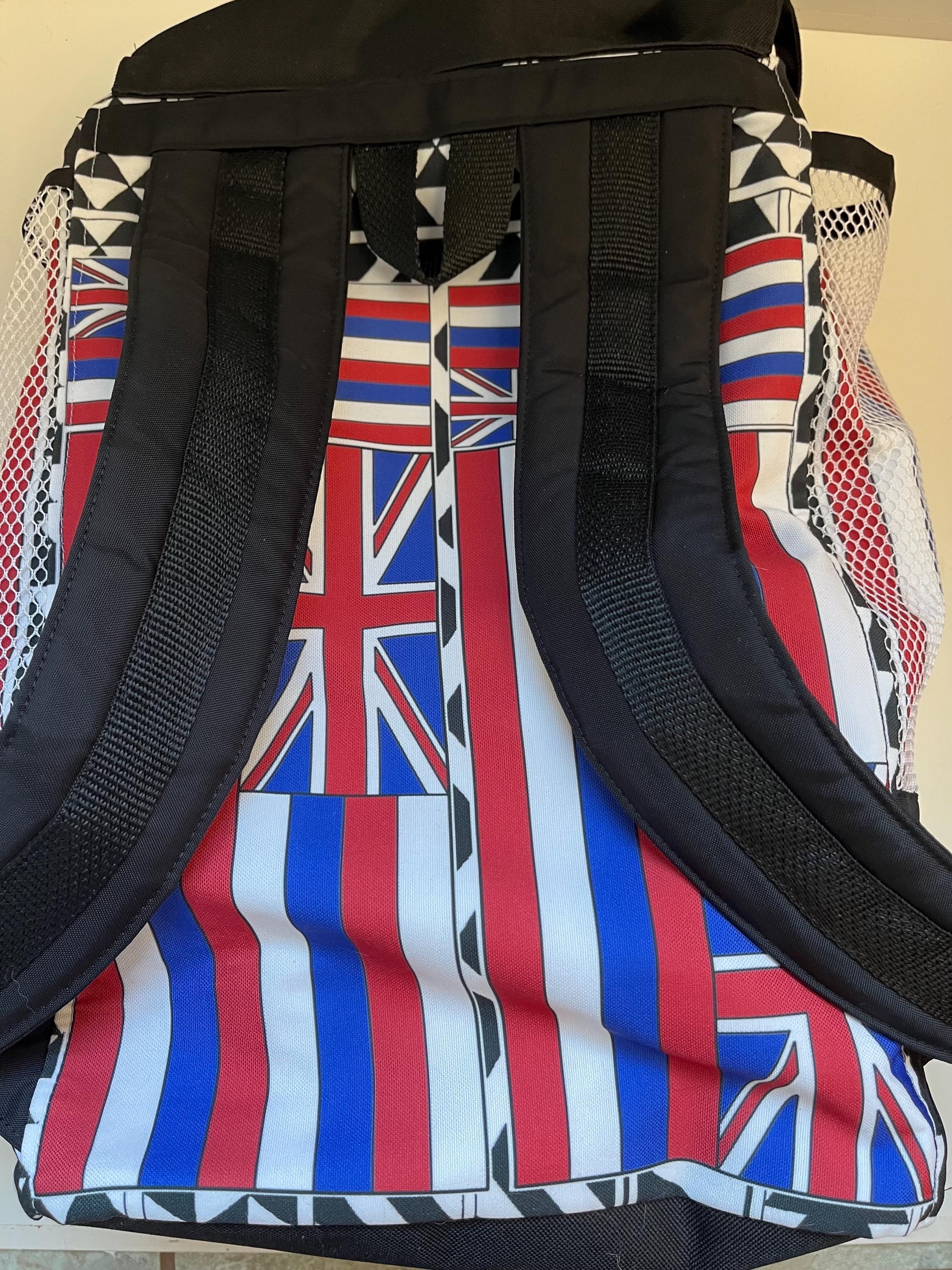Haloa & Hawaiian Flag Rucksack, view 5