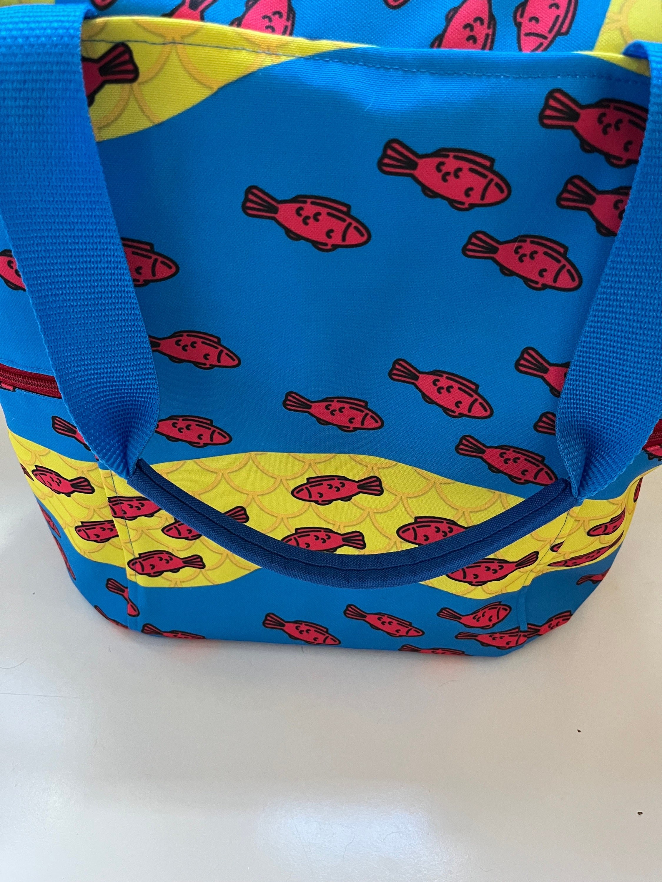 Swedish Swimmers Washable Tote Shopping Bag, view 4