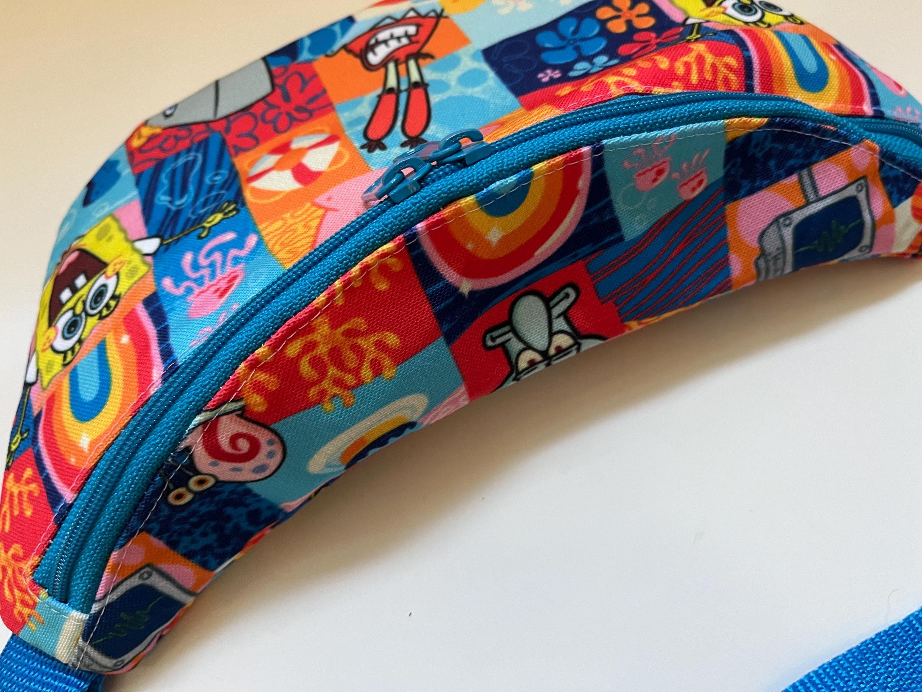 Coral Reef Cartoon Crossbody Pouch, view 3