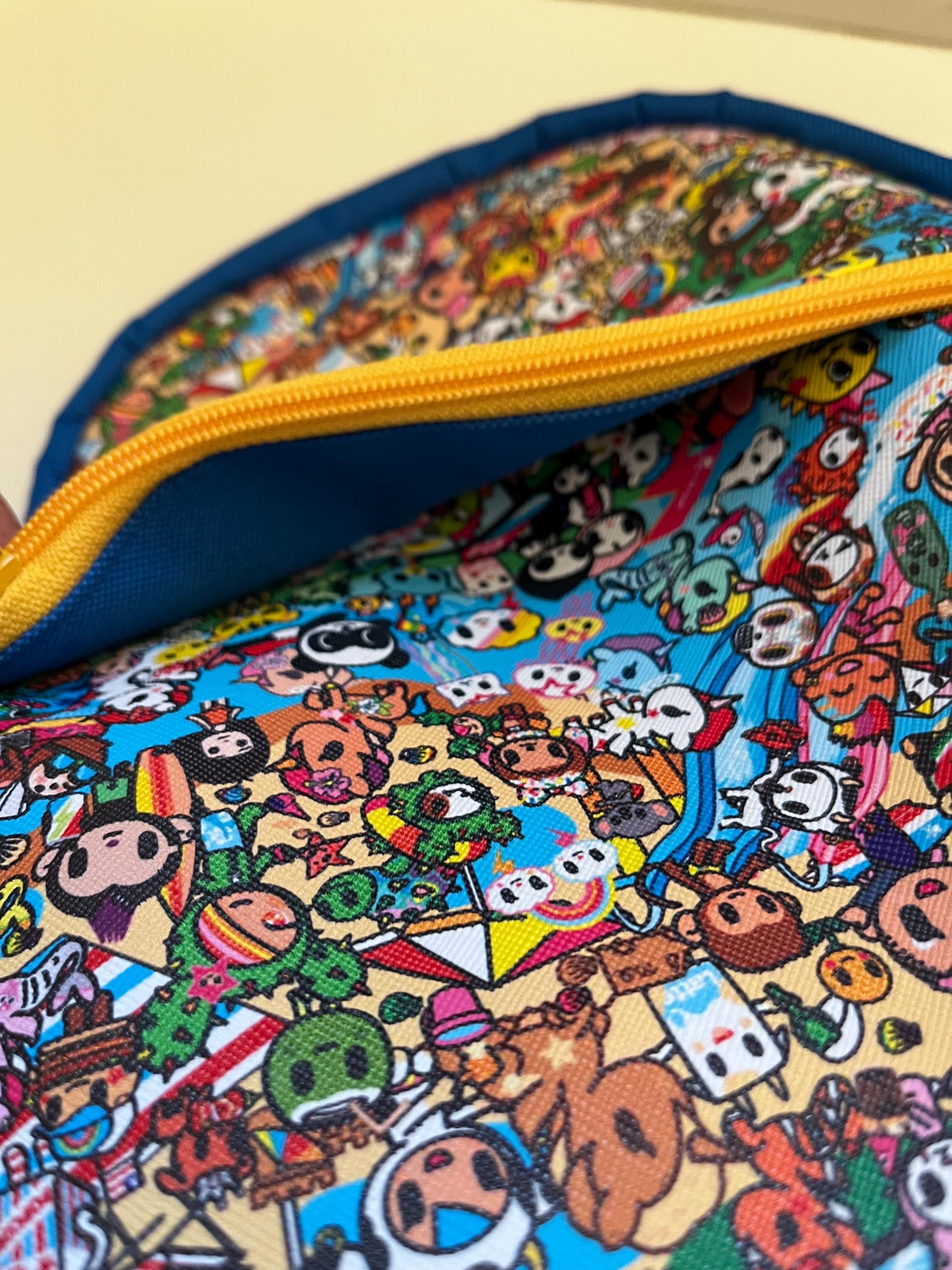 Smaller Summer Toki Friends Bullet Sling-pack Backpack, view 3