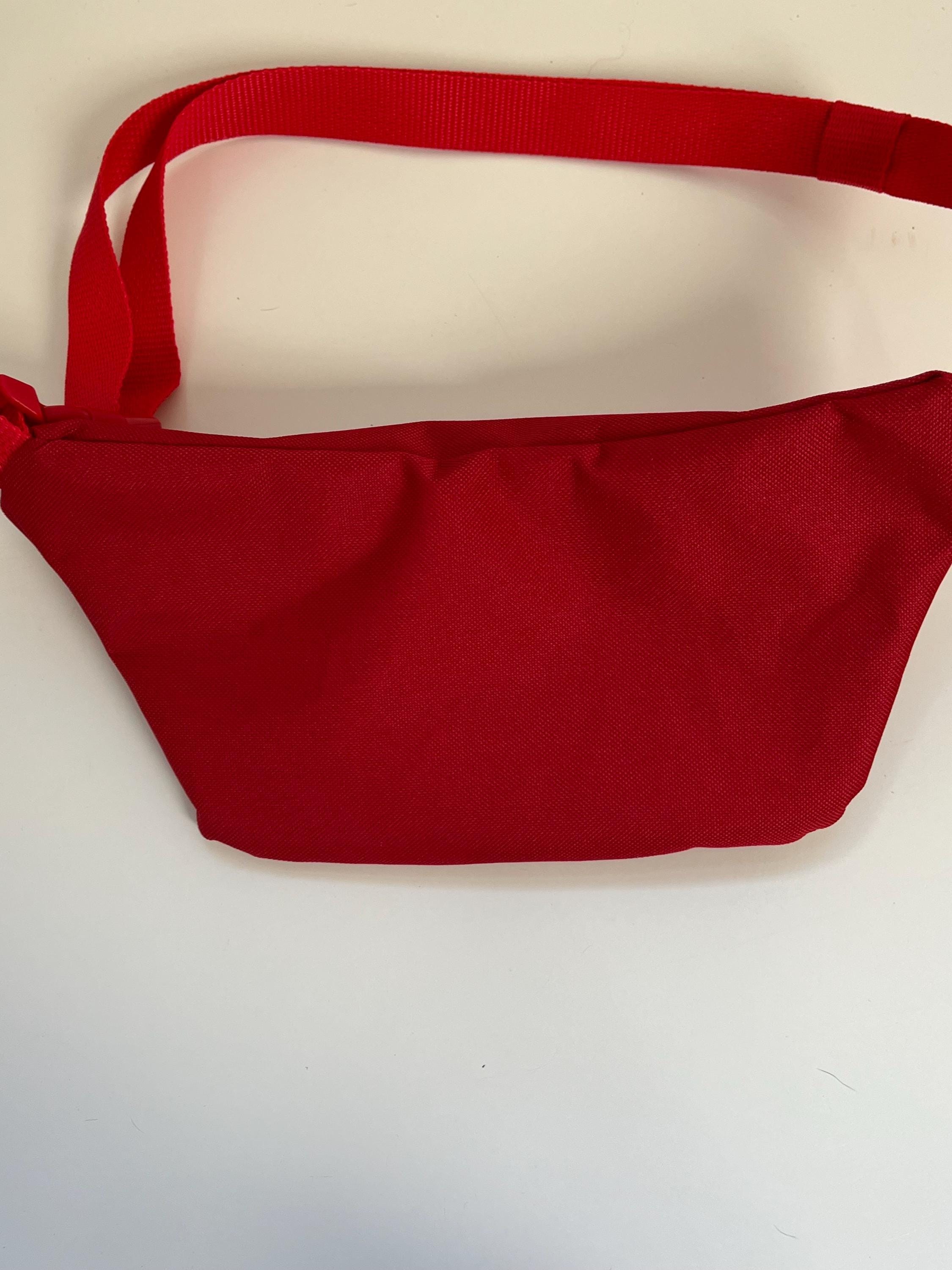 Highly Visible Crossbody Pouch - Red, view 4