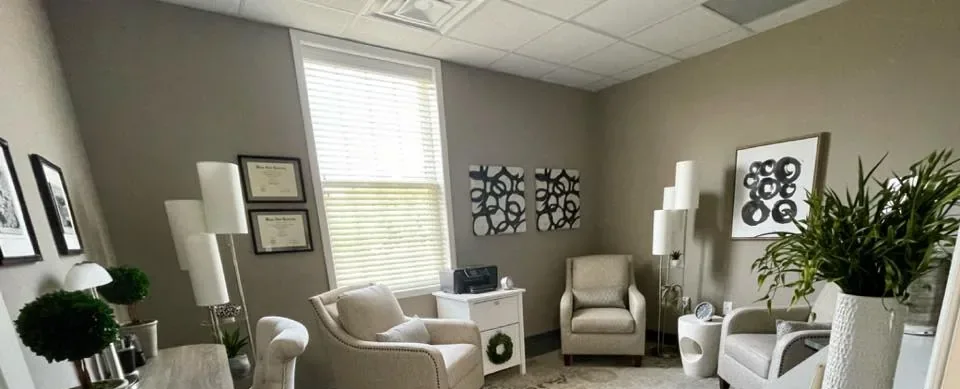 Comfortable seating inside Shelley Galasso Bonanno & Associates