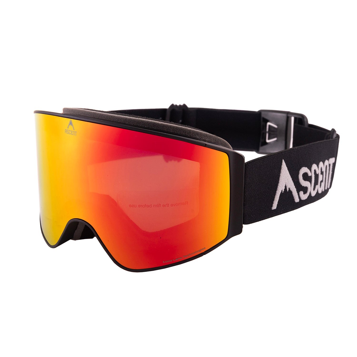NEW 2026 Ascent HX55 Motown Magnetic Lens Goggles - Large/Mid/Wide-with clip strap, product photo 6