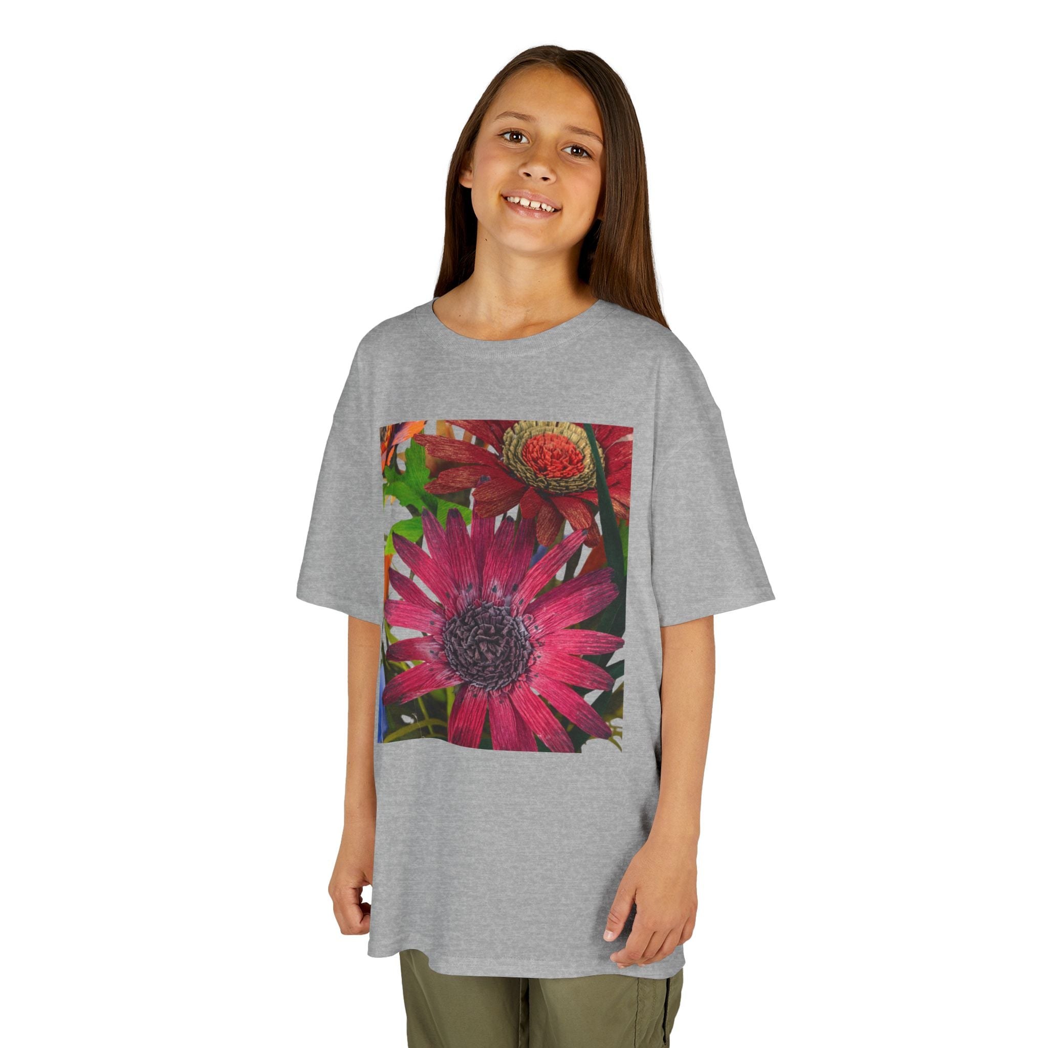 Kids Tee - African Daisies Unique Design, view 1