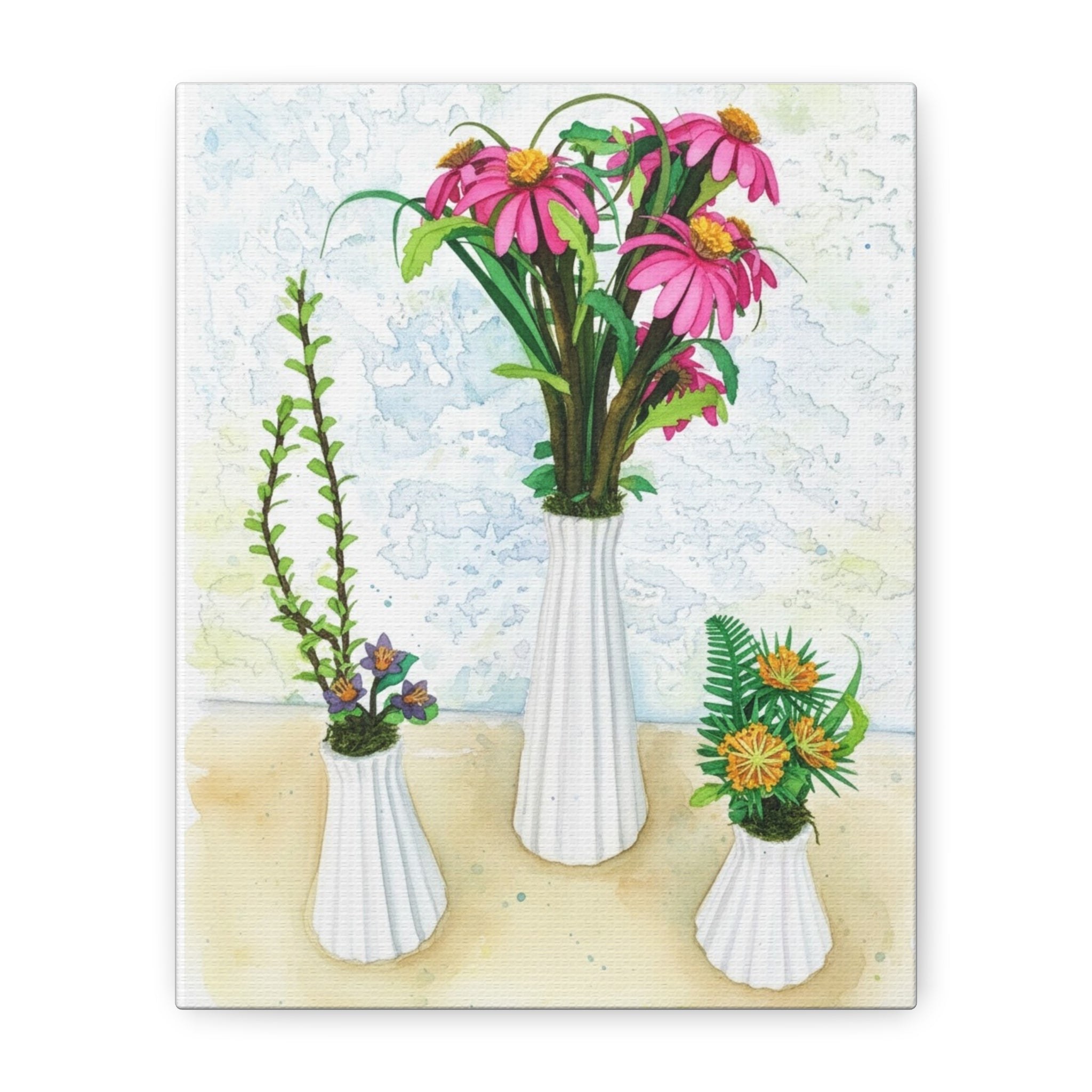 Matte Canvas Wall Art — Dining Room Print | Mother's Day Gift