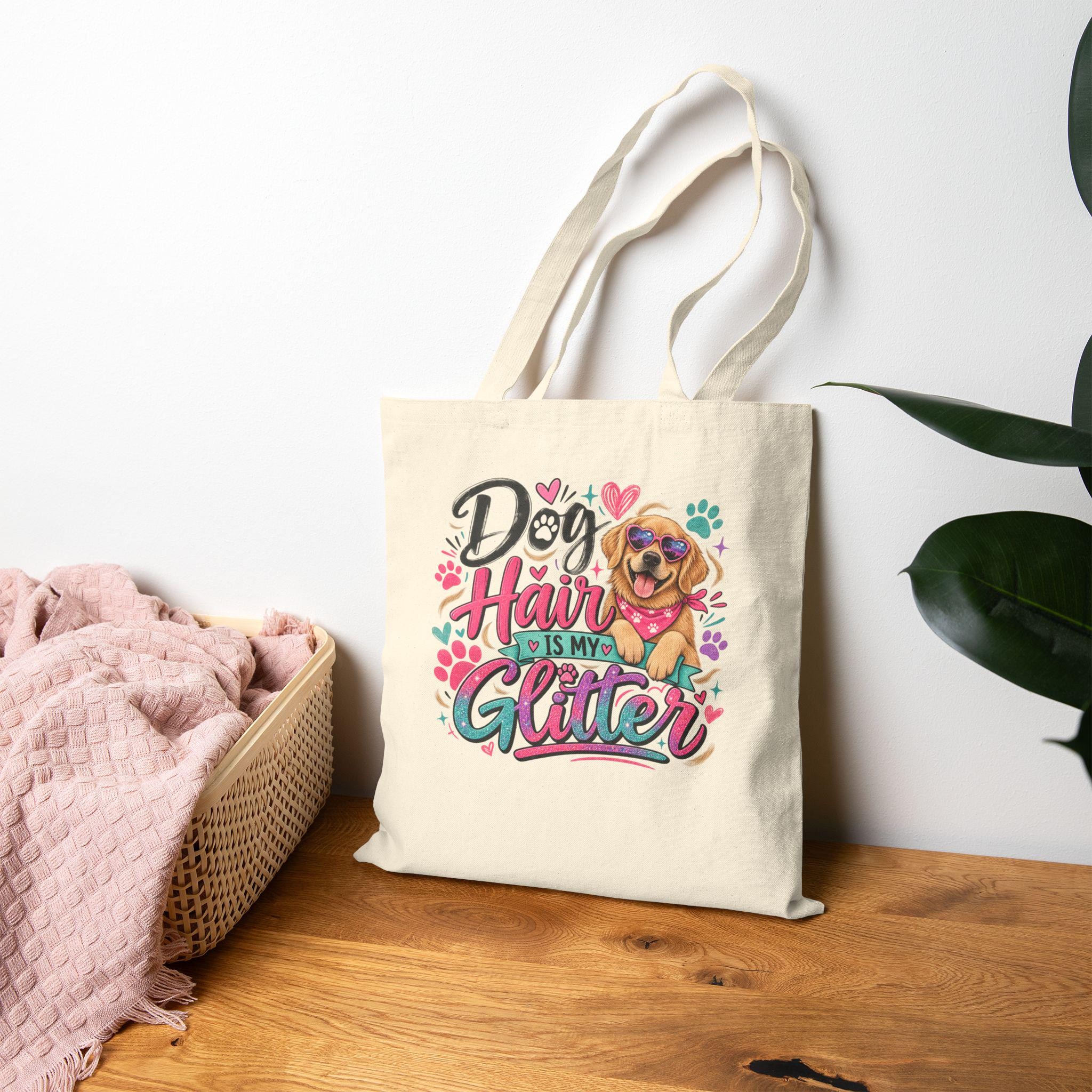 Dog Hair Is My Glitter Tote Bag