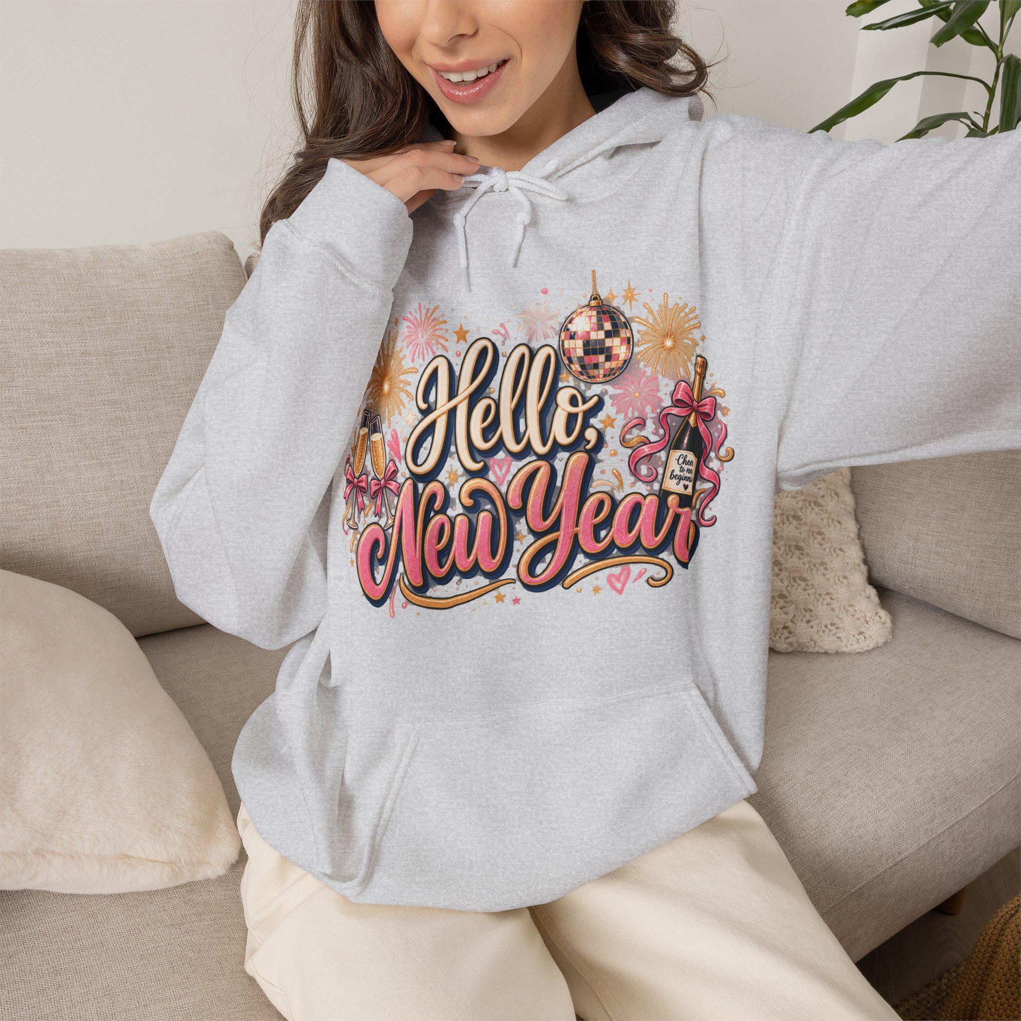 Hello New Year Hoodie
