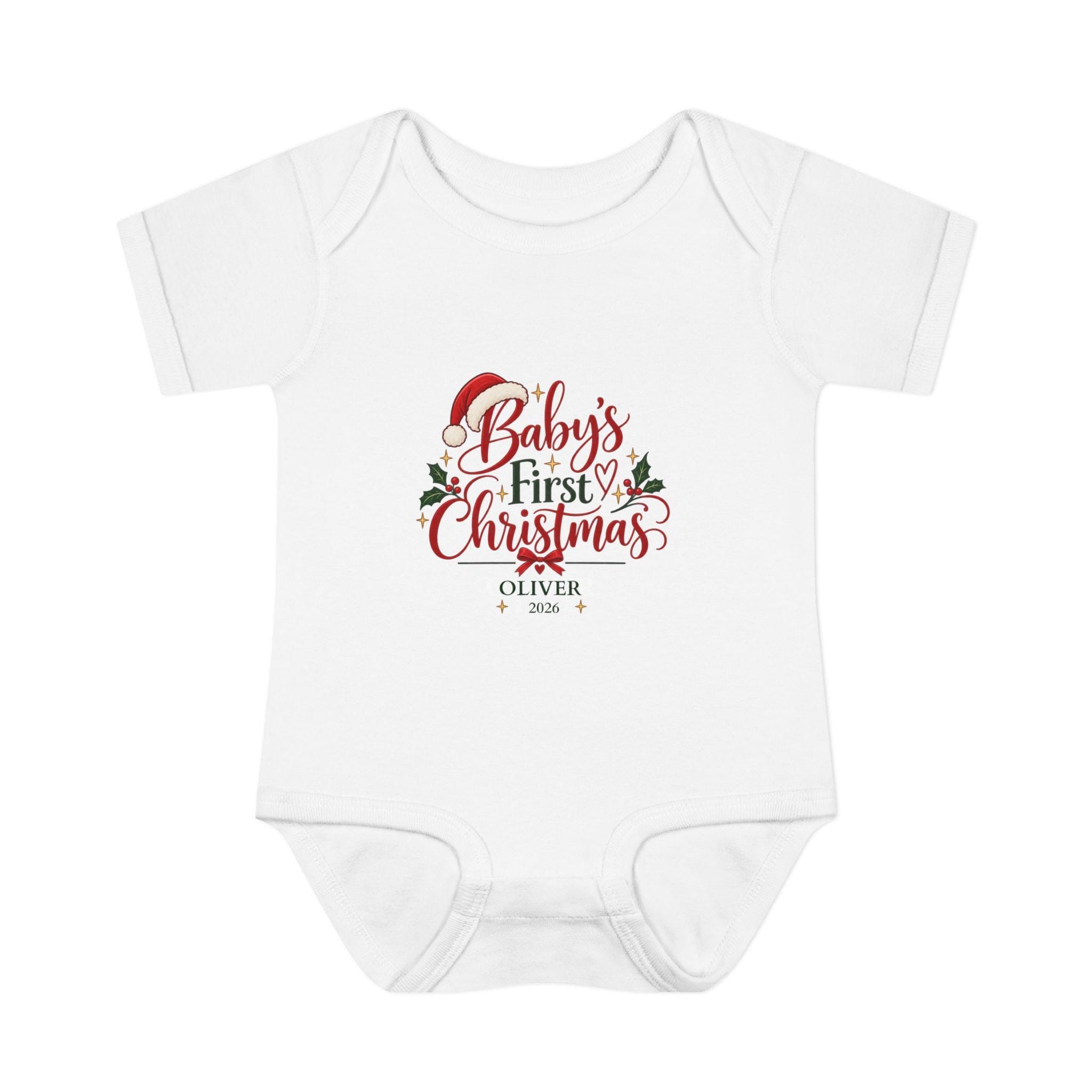 Baby First Christmas Bodysuit