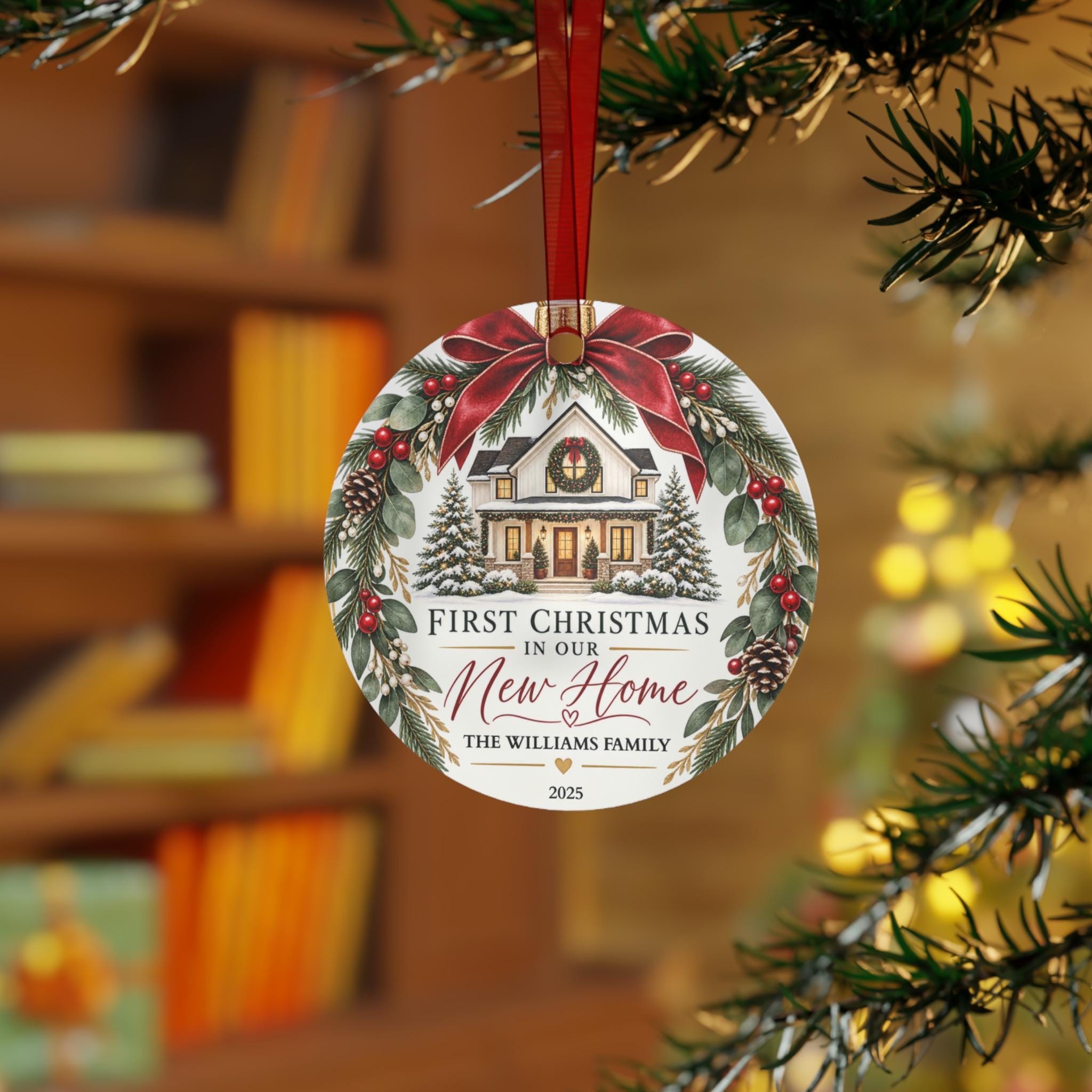 Personalized Family Christmas Ornament