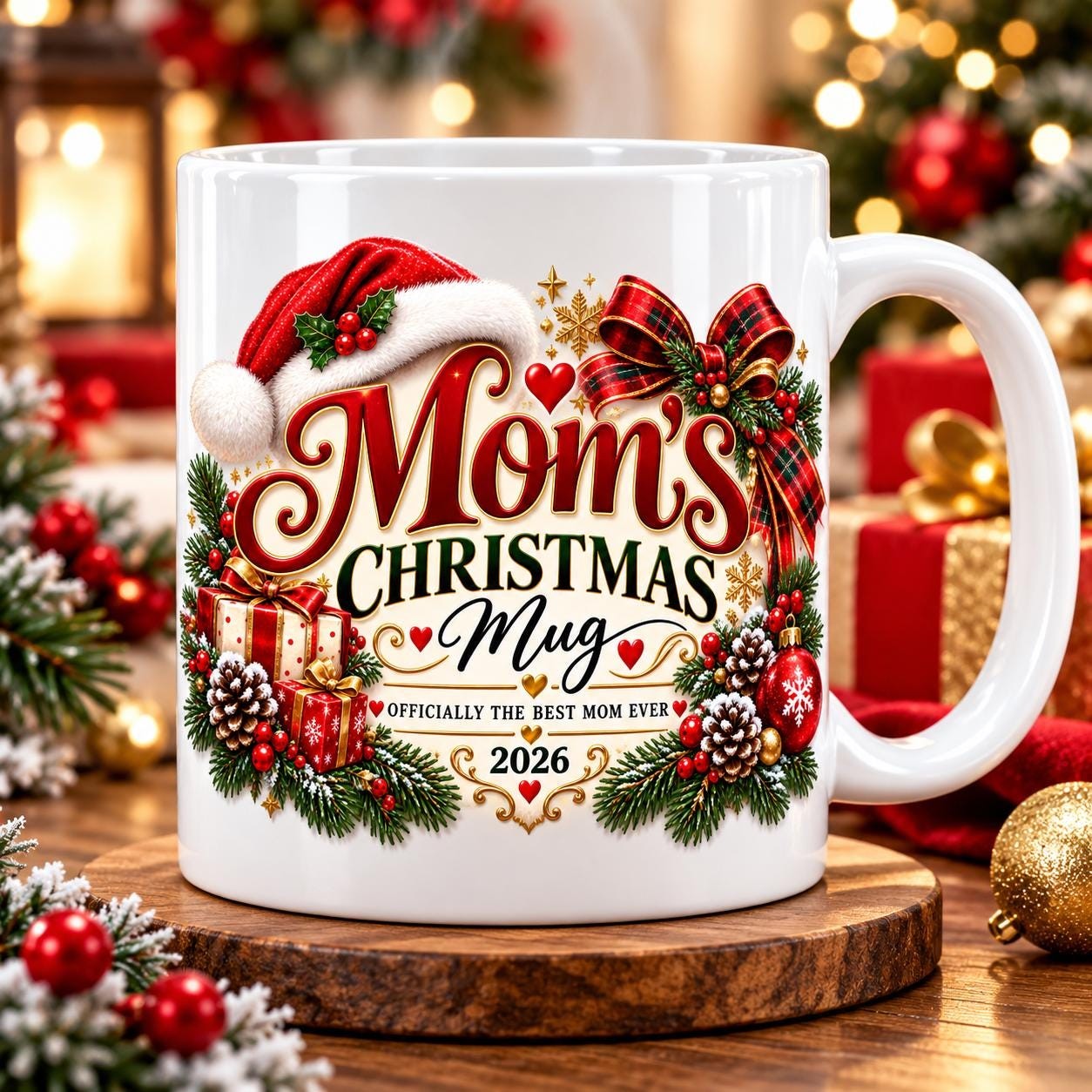 Mom's Christmas Mug 11oz or 15oz