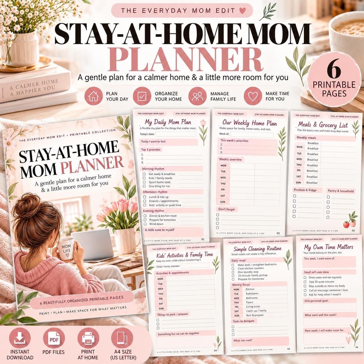Stay at Home Mom Planner
