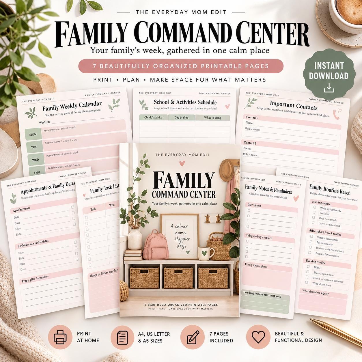Family Command Center Planner