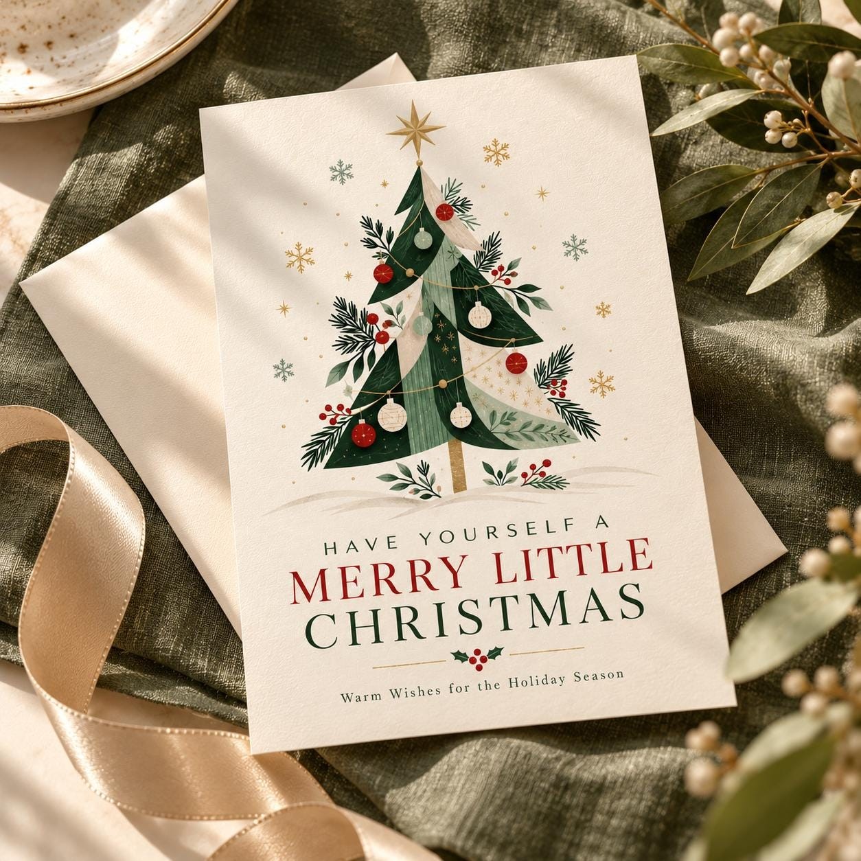 Scandinavian Christmas Card
