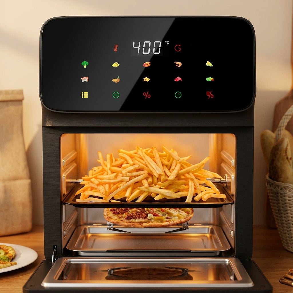 Bluebow 12-Quart Air Fryer Oven – Crispy Results, Less Oil, Less Guilt