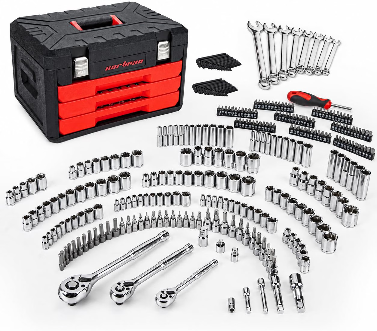 CARTMAN 320-piece professional mechanic tool set
