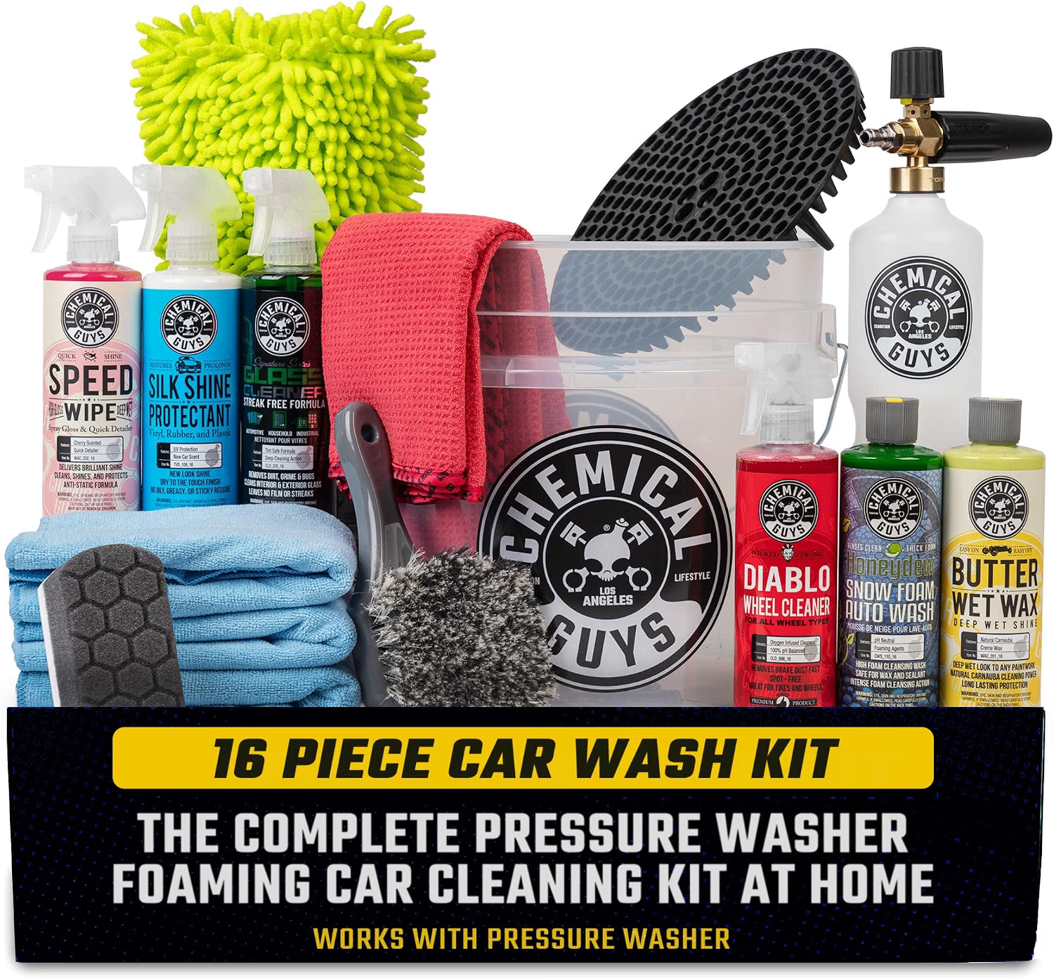 Chemical Guys car wash foam cannon kit