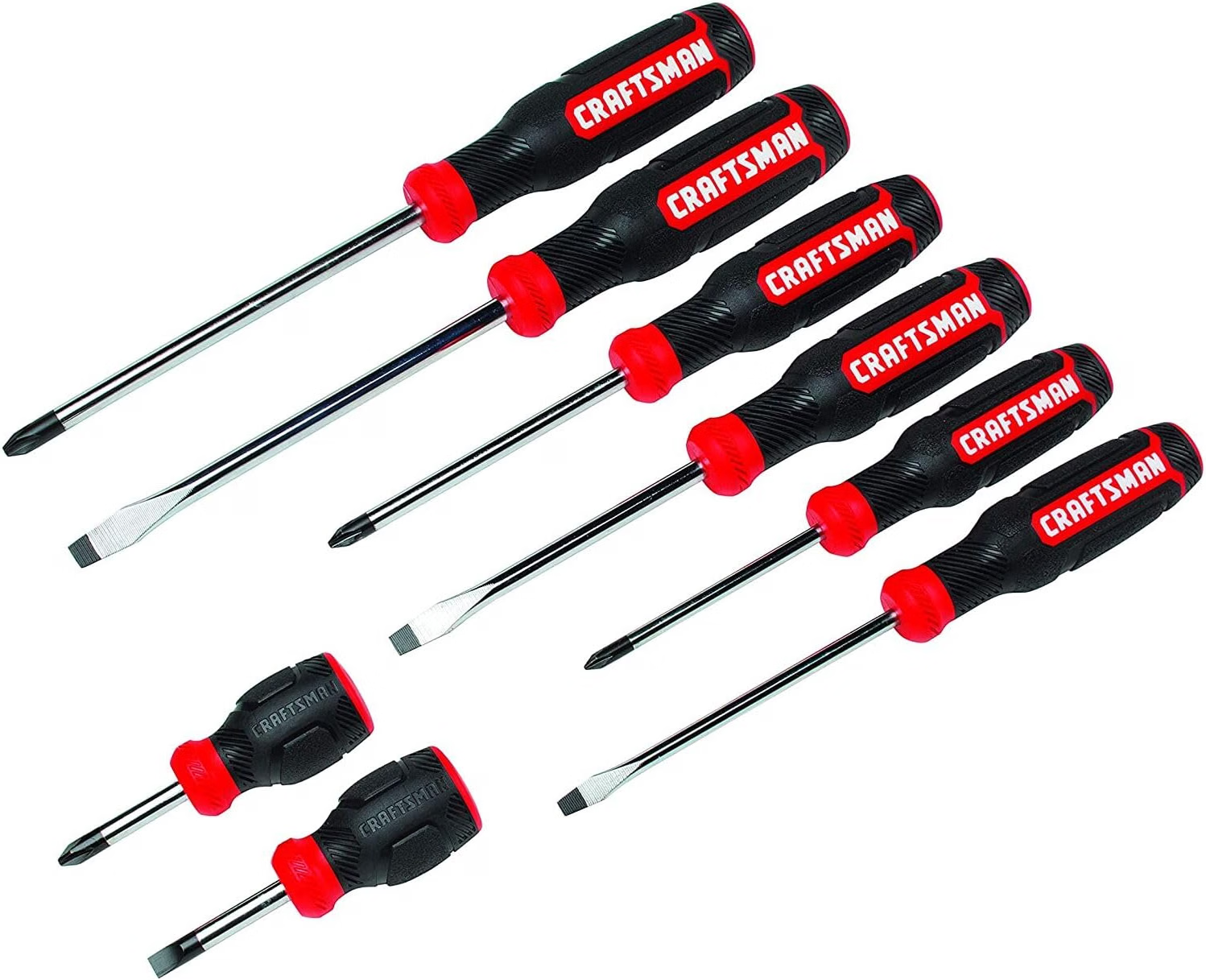 CRAFTSMAN eight-piece screwdriver set