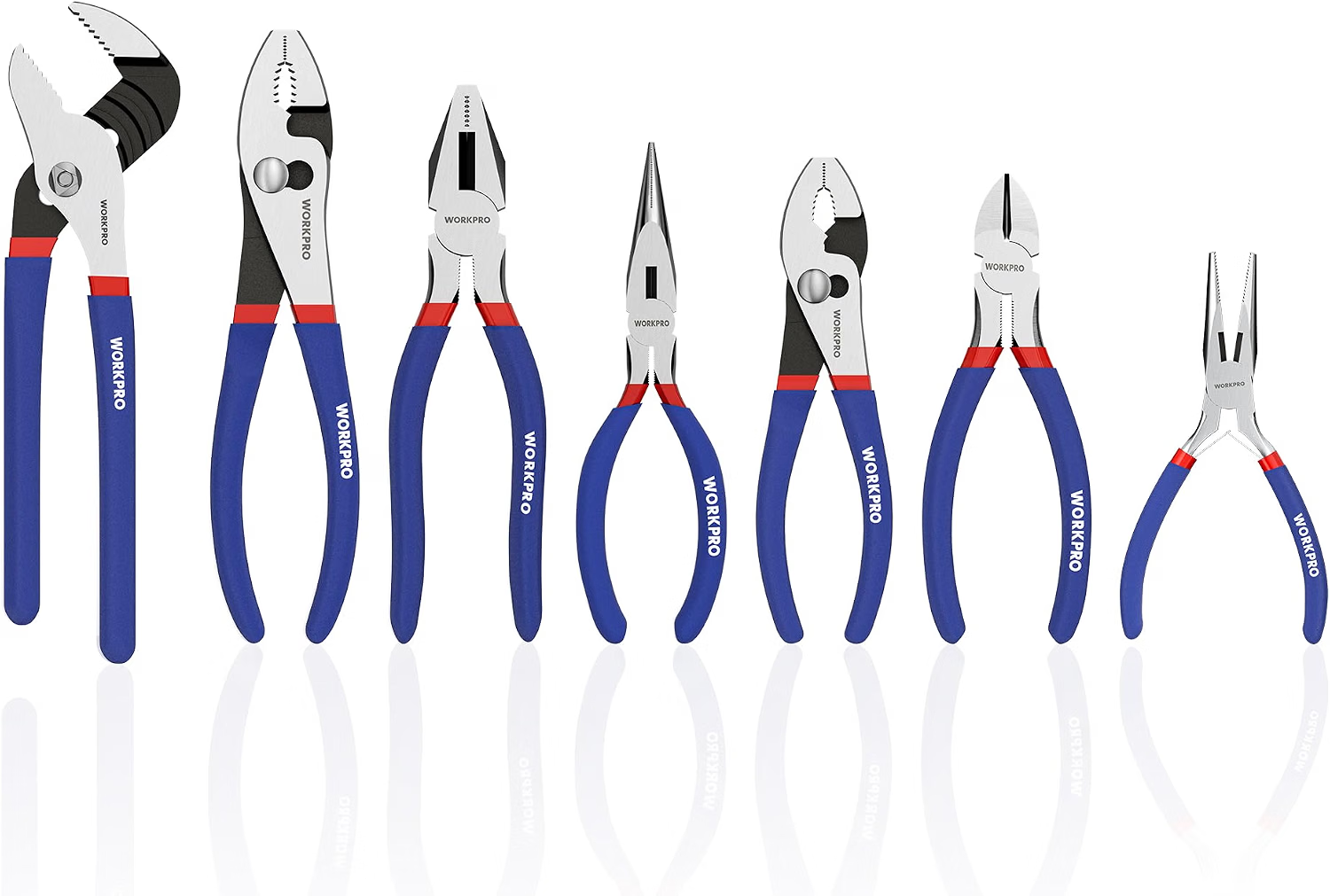 WORKPRO seven-piece pliers set