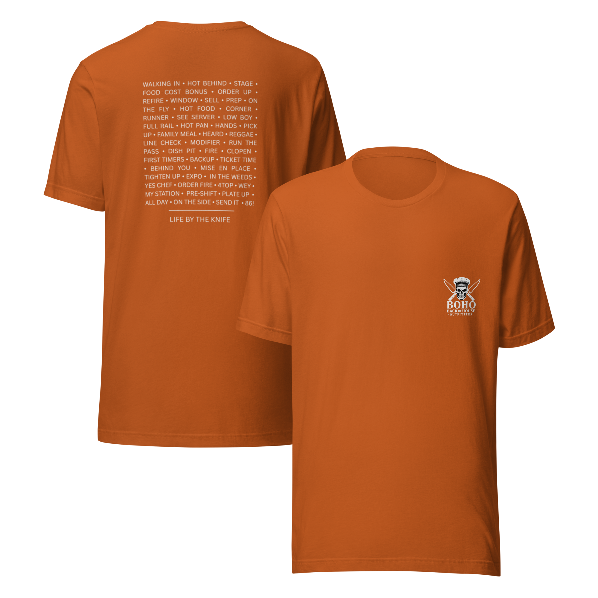 Line Lingo Tee - White Print