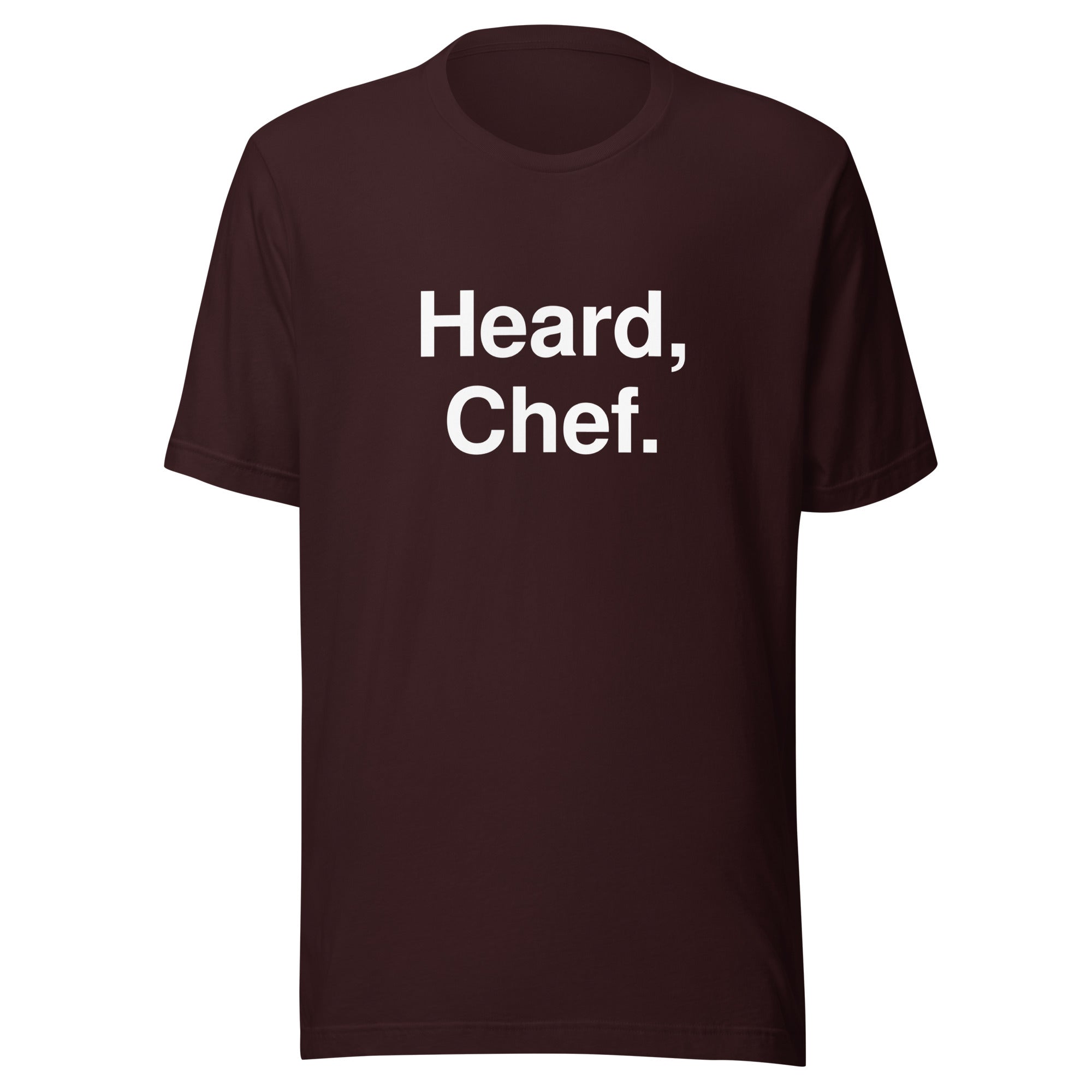 HEARD, CHEF., alternate color