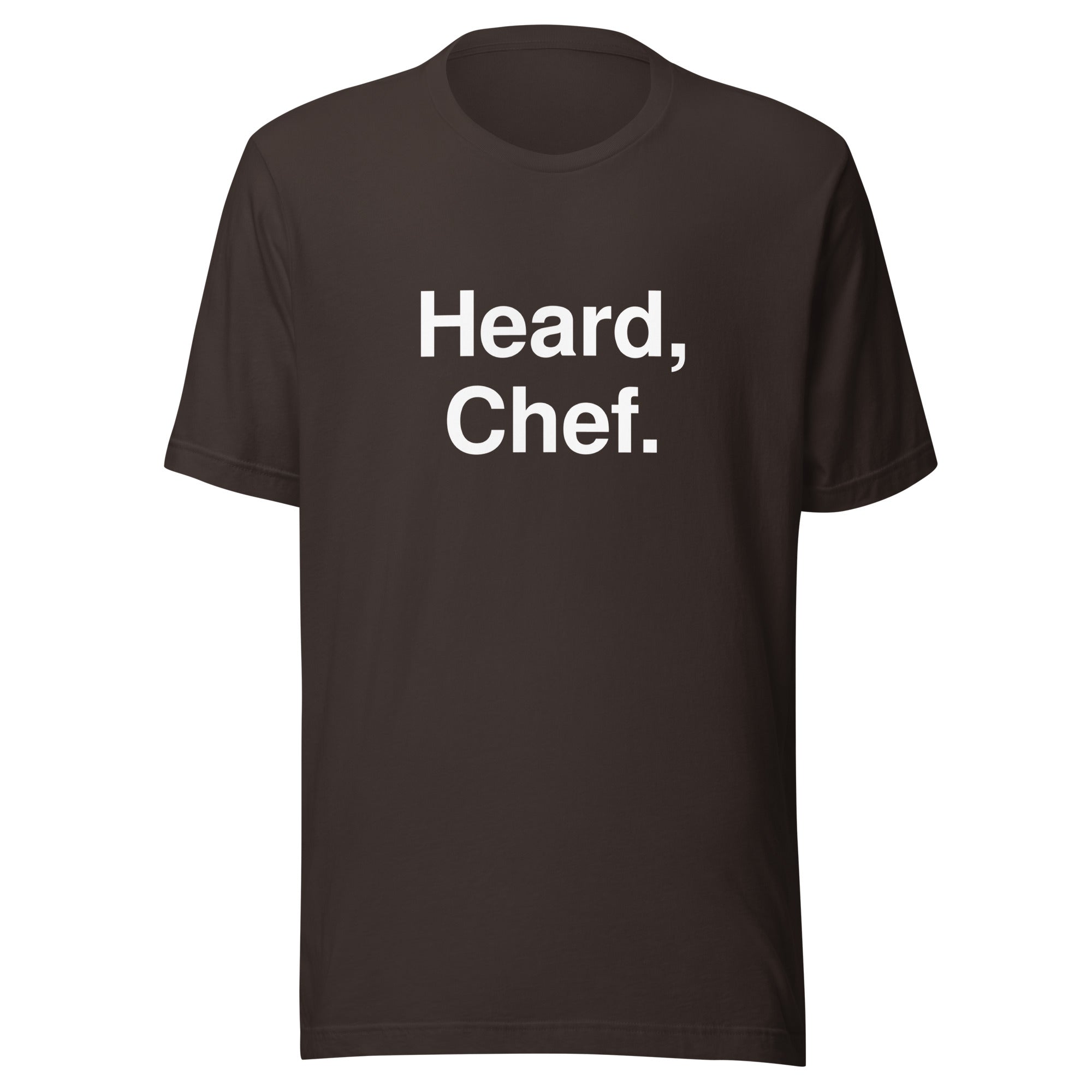 HEARD, CHEF., alternate color
