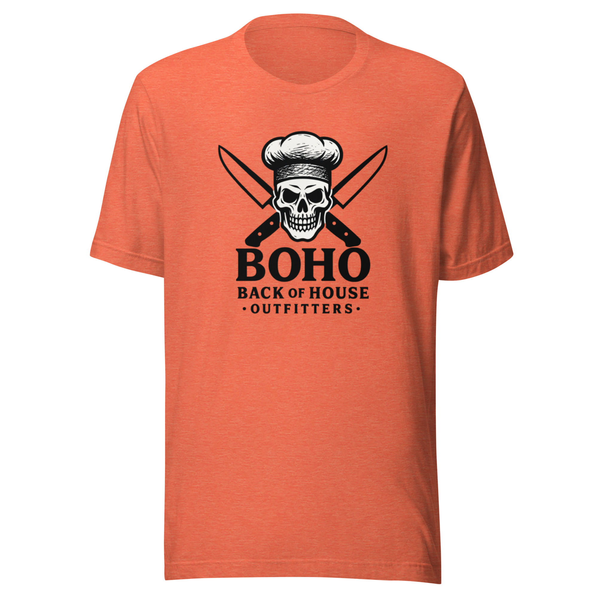 Skull Front Tee - Black Print