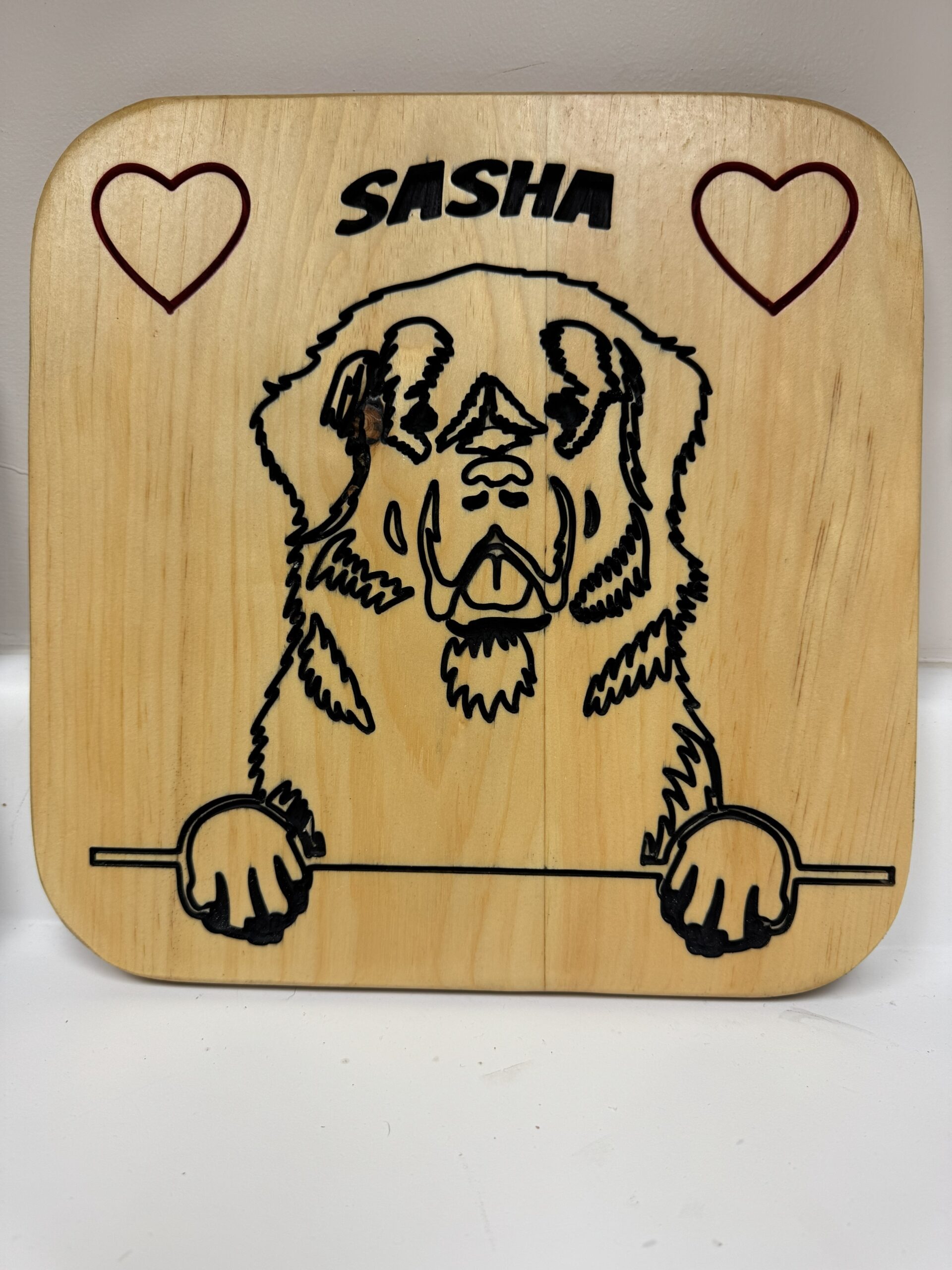 Personalized Custom Dog Breed Wood Sign