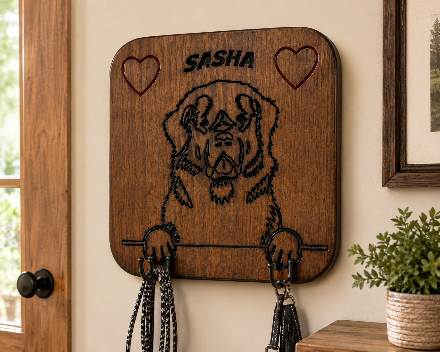 Personalized Custom Dog Breed Wood Sign, view 4