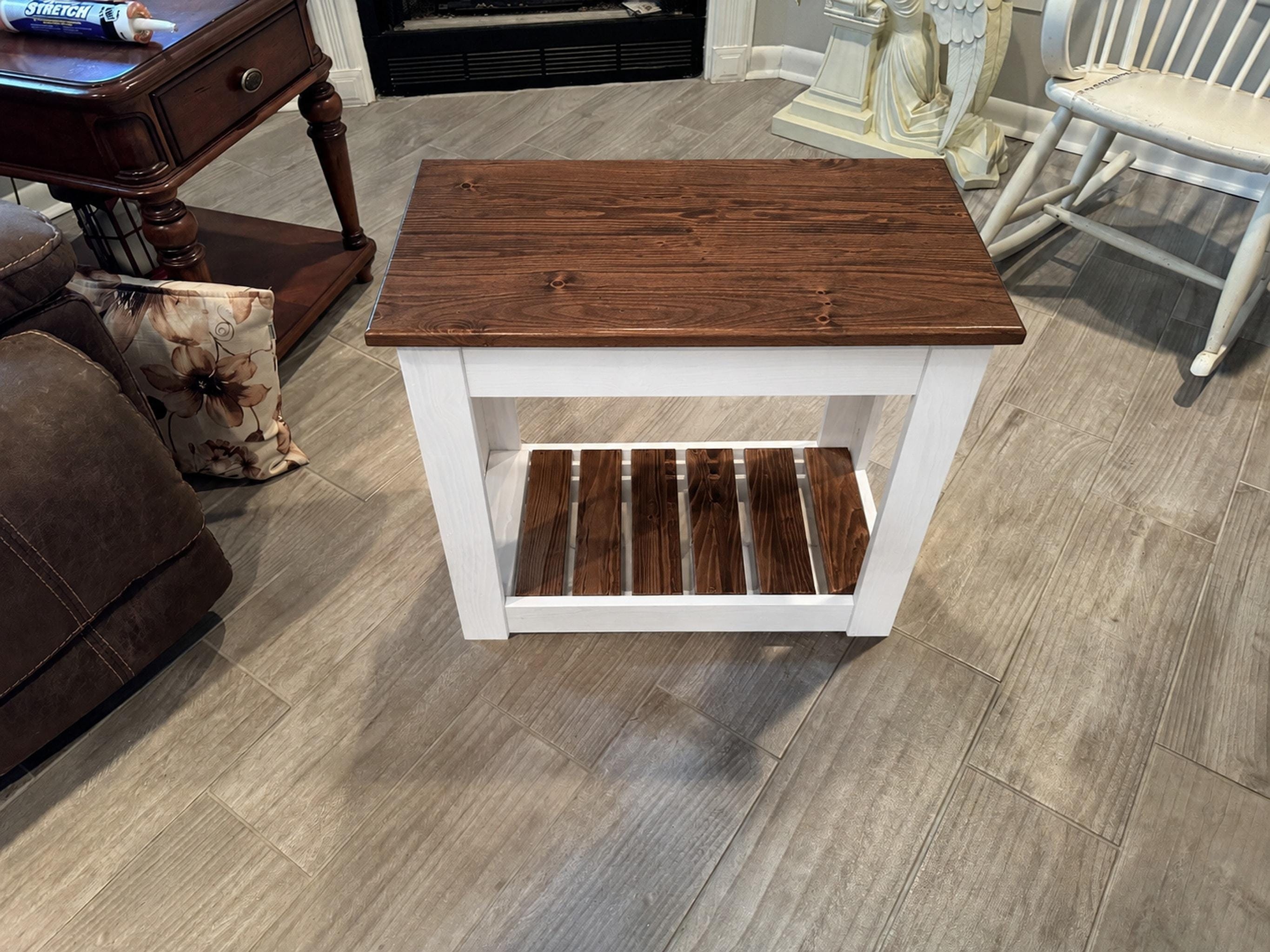 Mudroom Bench, Solid Wood Storage with Hinged Seat and Shoe Rack, view 2