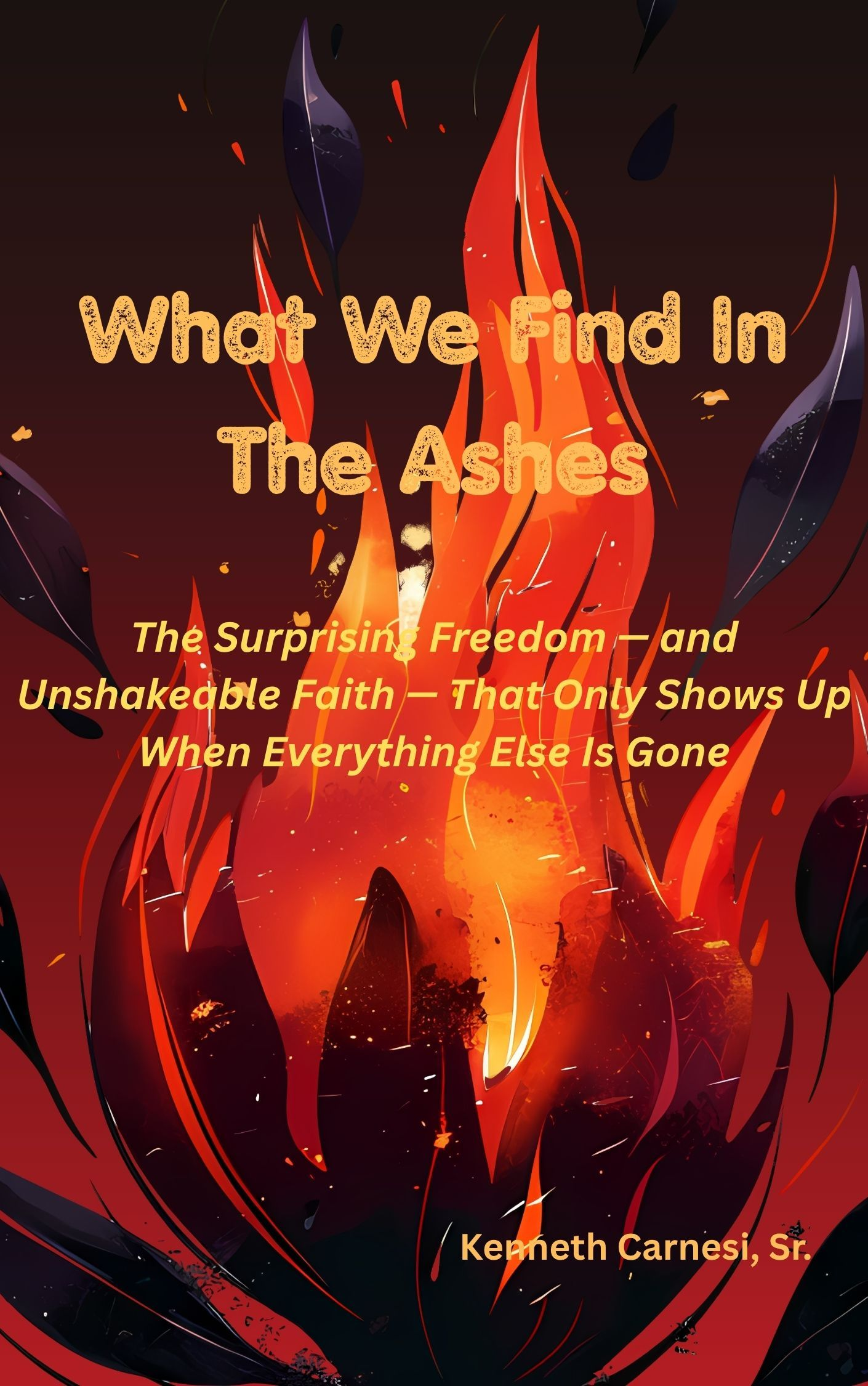 Cover of What We Find In The Ashes by Kenneth Carnesi, Sr.