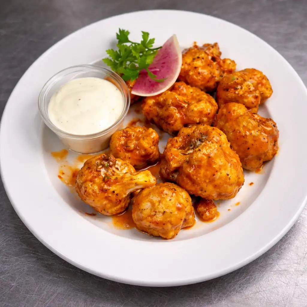 Sumac cauliflower from the Port & Park Happy Hour menu